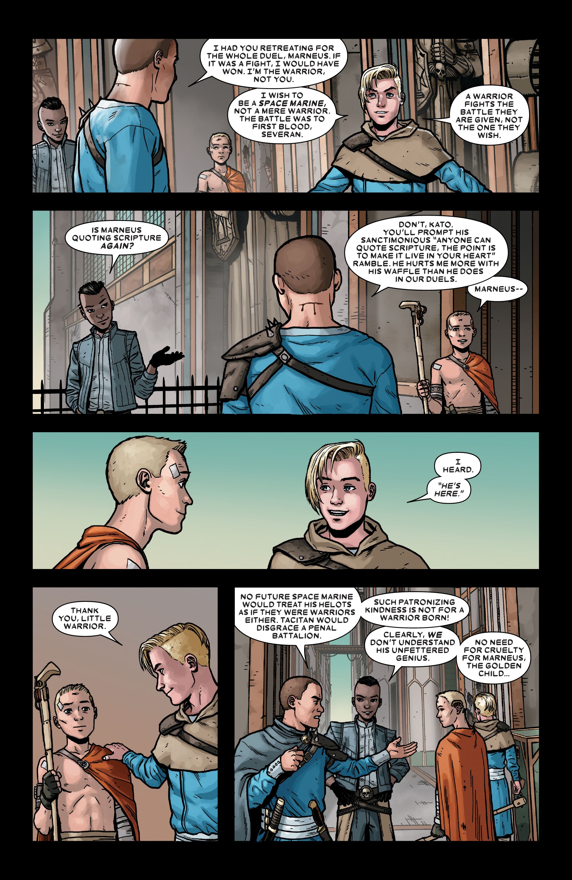 Read online Warhammer 40,000: Marneus Calgar comic -  Issue #1 - 16