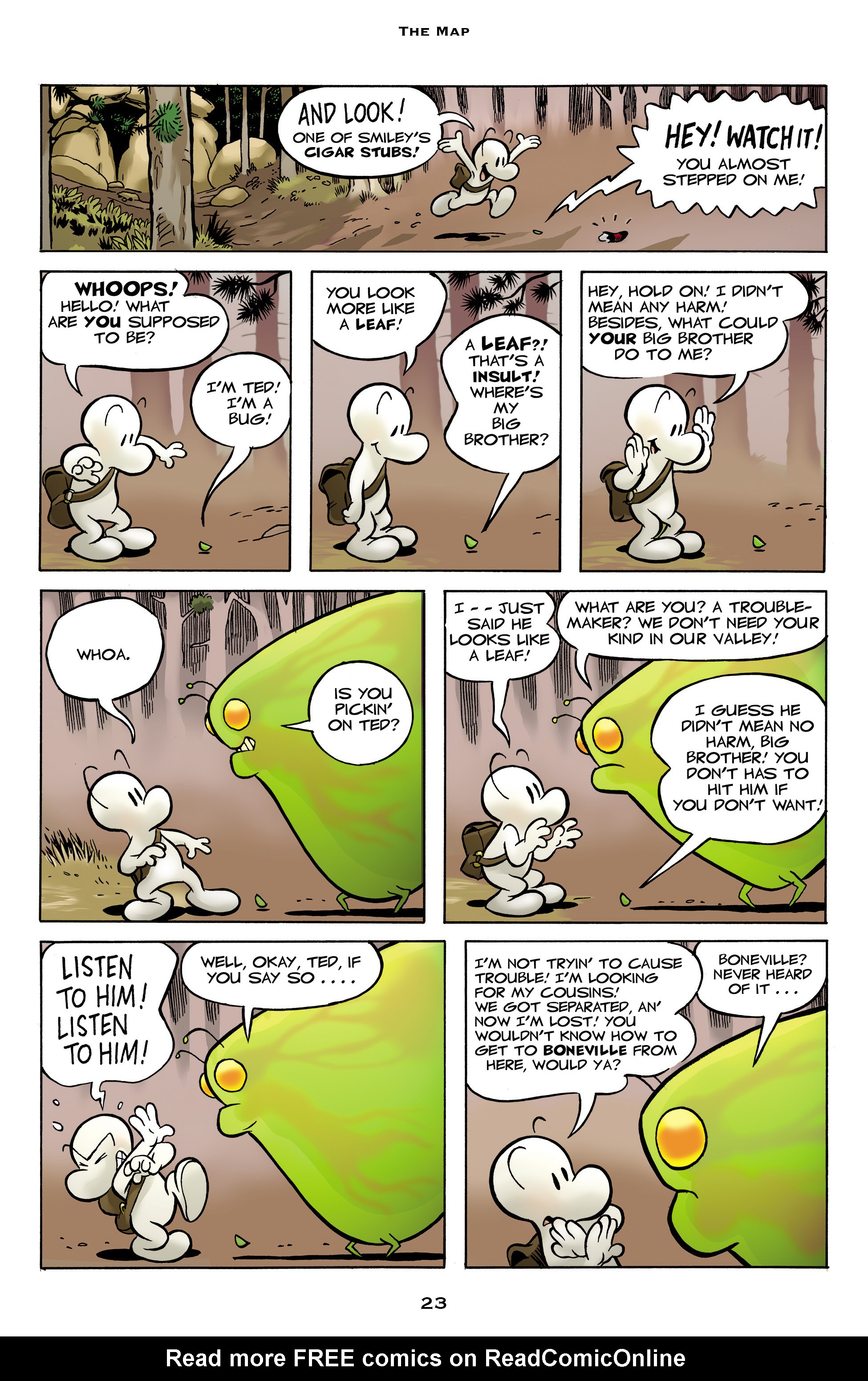 Read online Bone: Out From Boneville comic -  Issue # TPB - 23