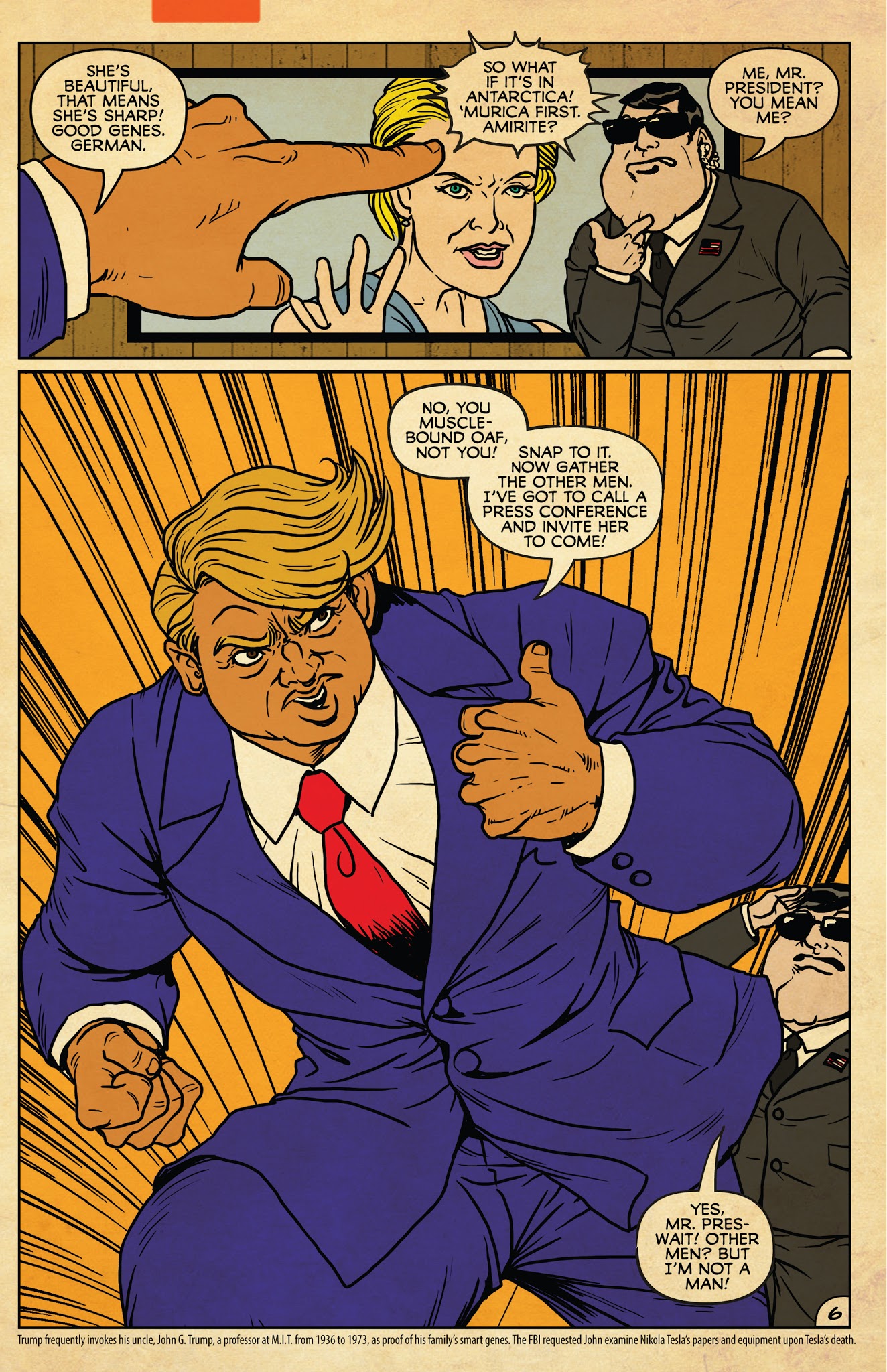 Read online Tremendous Trump comic -  Issue # Full - 8