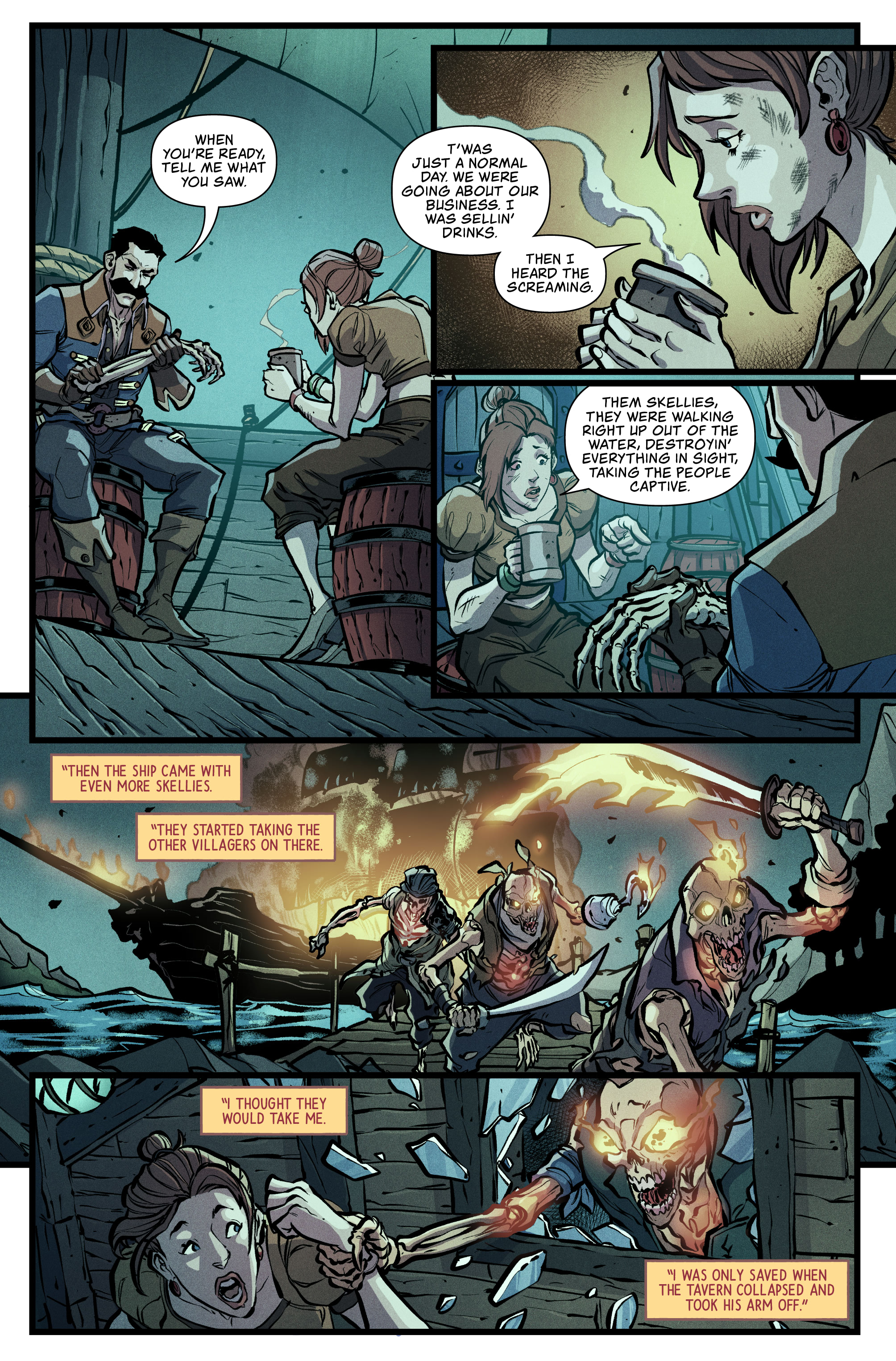 Read online Sea of Thieves comic -  Issue #1 - 19