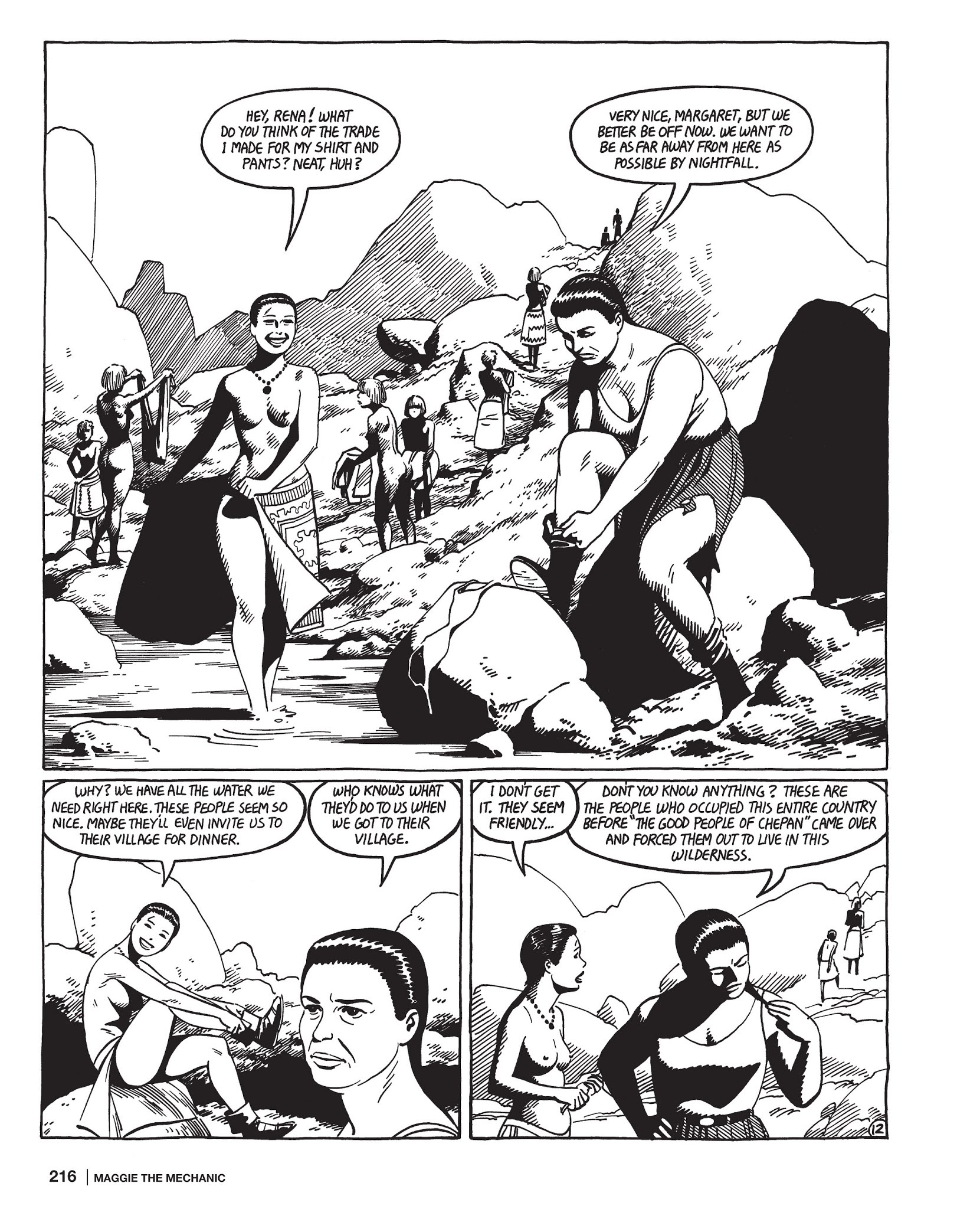 Read online Maggie the Mechanic: The Love & Rockets Library - Locas comic -  Issue # TPB (Part 3) - 27