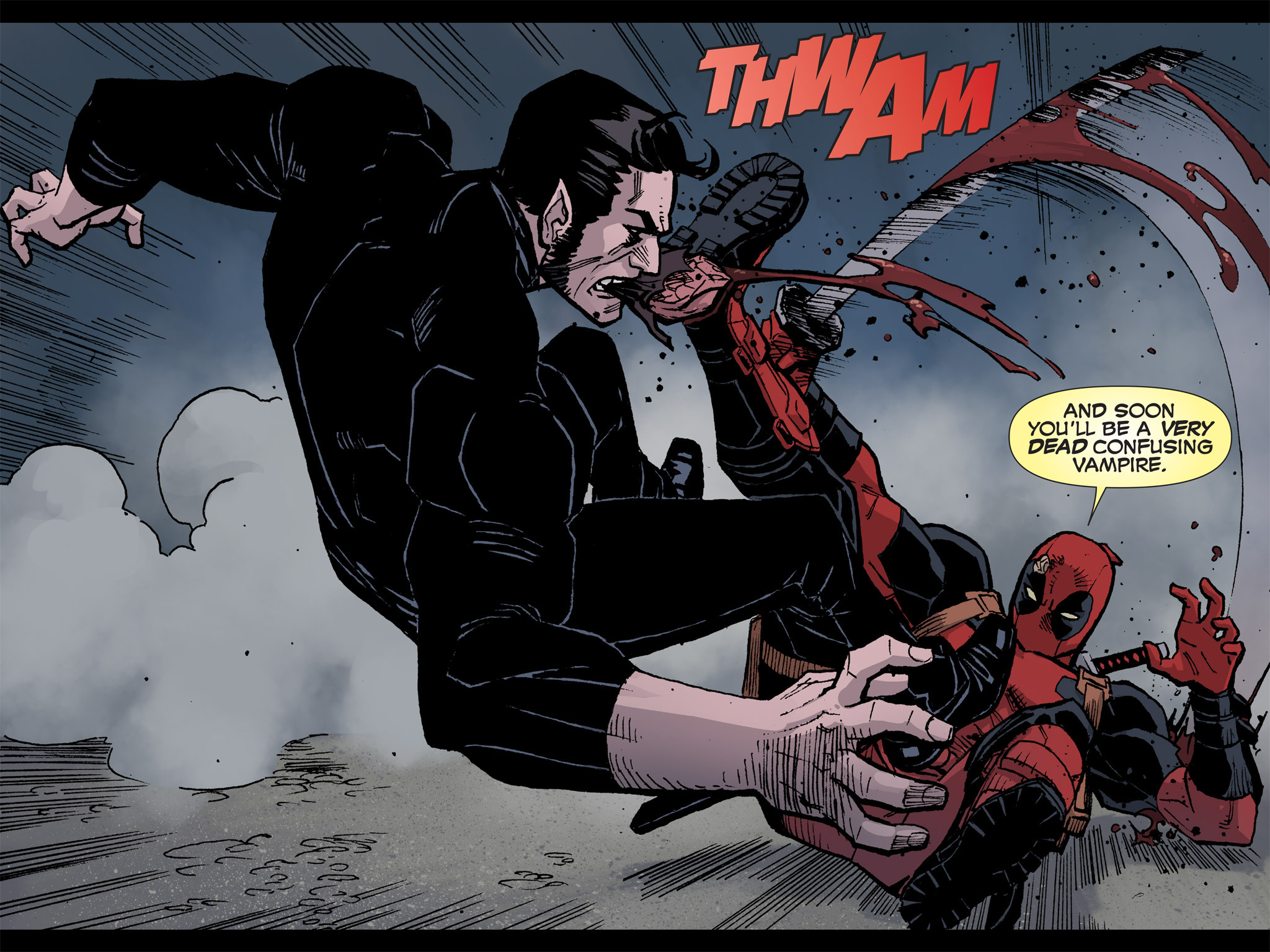 Read online Deadpool: Dracula's Gauntlet comic -  Issue # Part 1 - 75