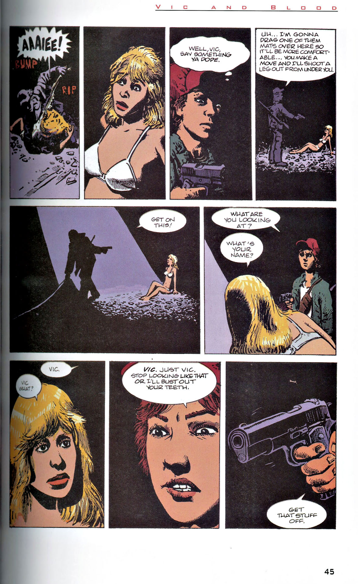 Read online Vic and Blood comic -  Issue # TPB - 46