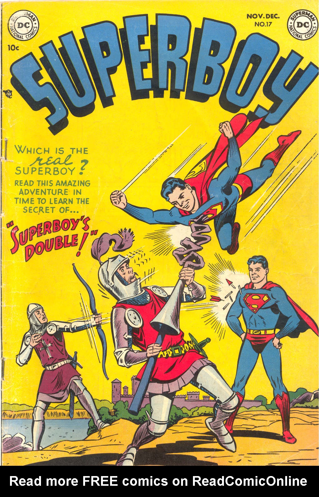 Read online Superboy (1949) comic -  Issue #17 - 1