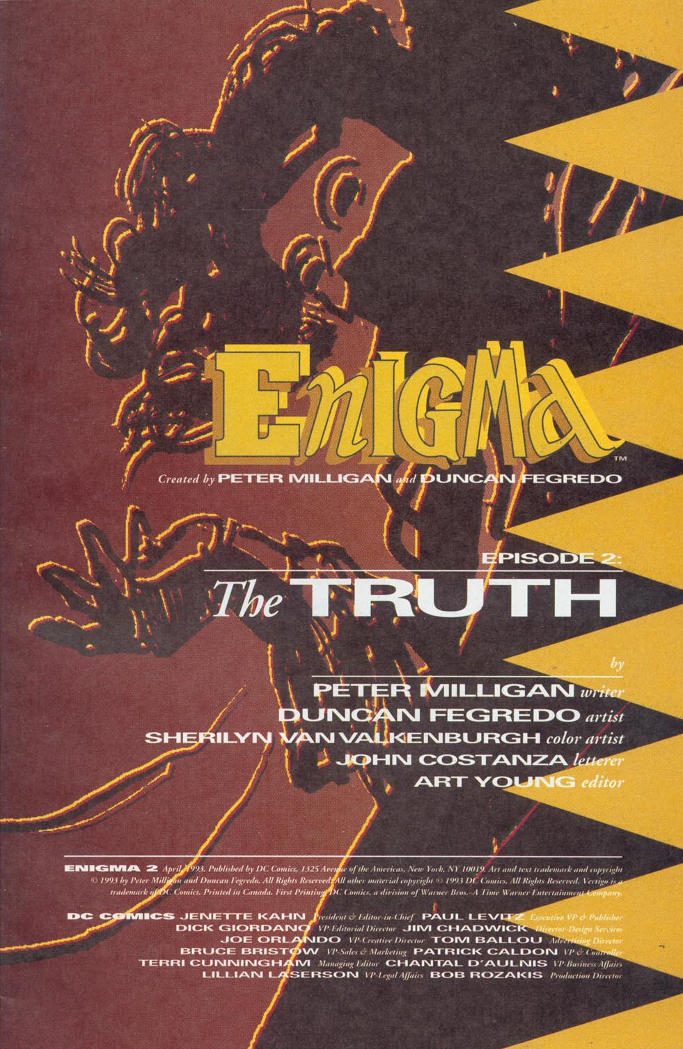 Read online Enigma comic -  Issue #2 - 2