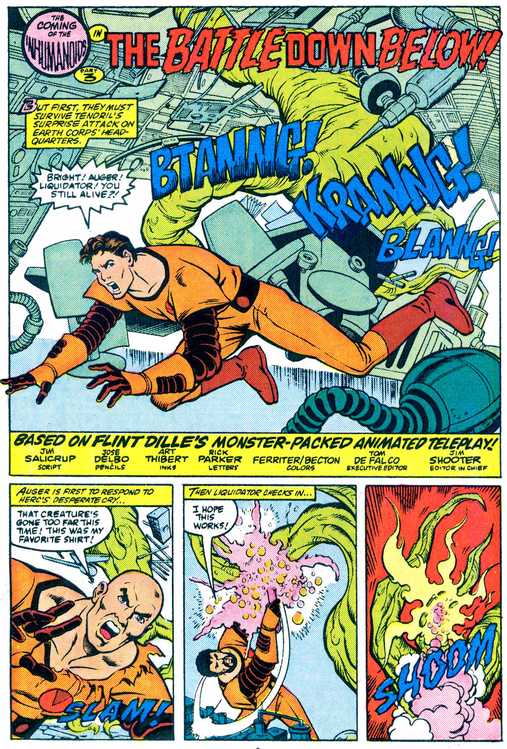 Read online The Inhumanoids comic -  Issue #3 - 3