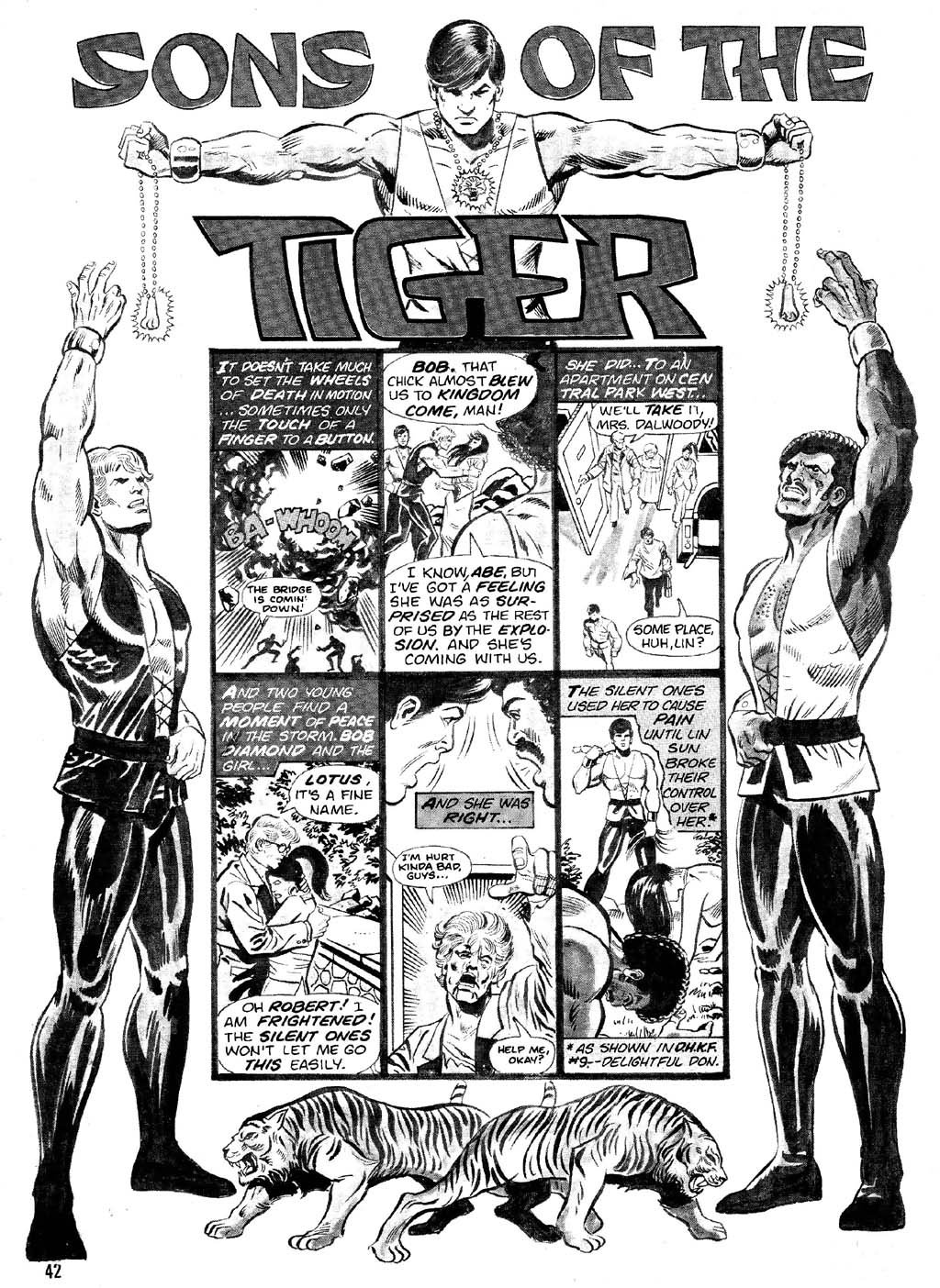 Read online The Deadly Hands of Kung Fu comic -  Issue #10 - 41