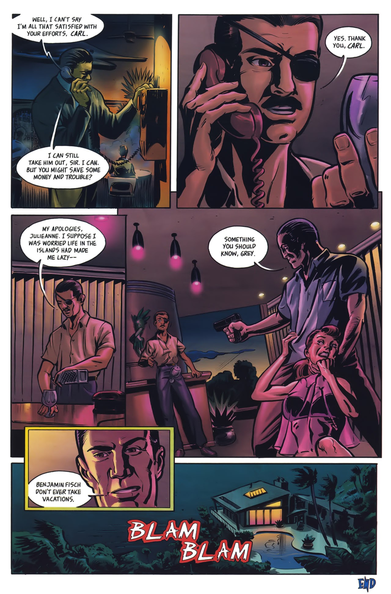 Read online Hawaiian Dick: Screaming Black Thunder comic -  Issue #5 - 30