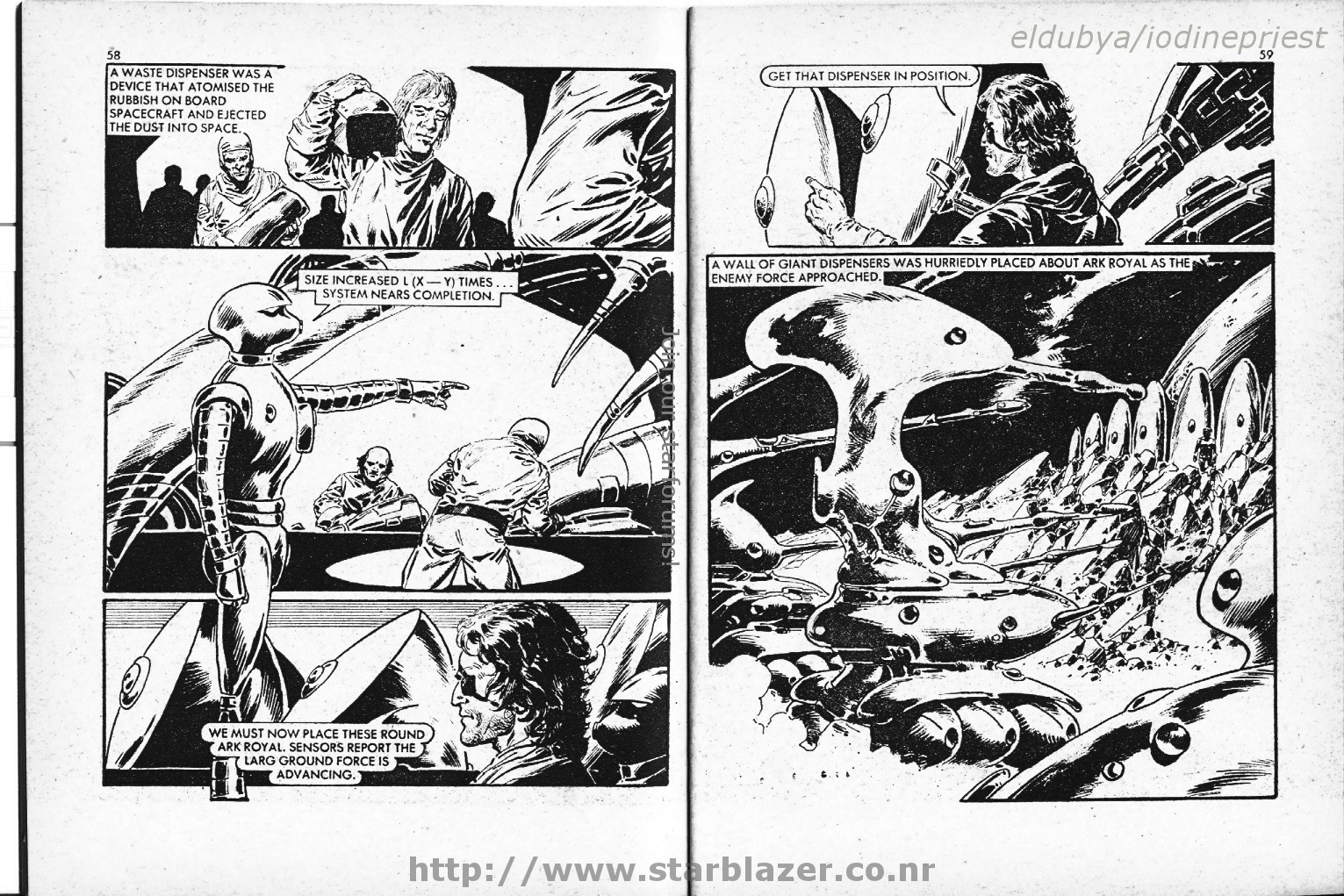 Read online Starblazer comic -  Issue #56 - 31