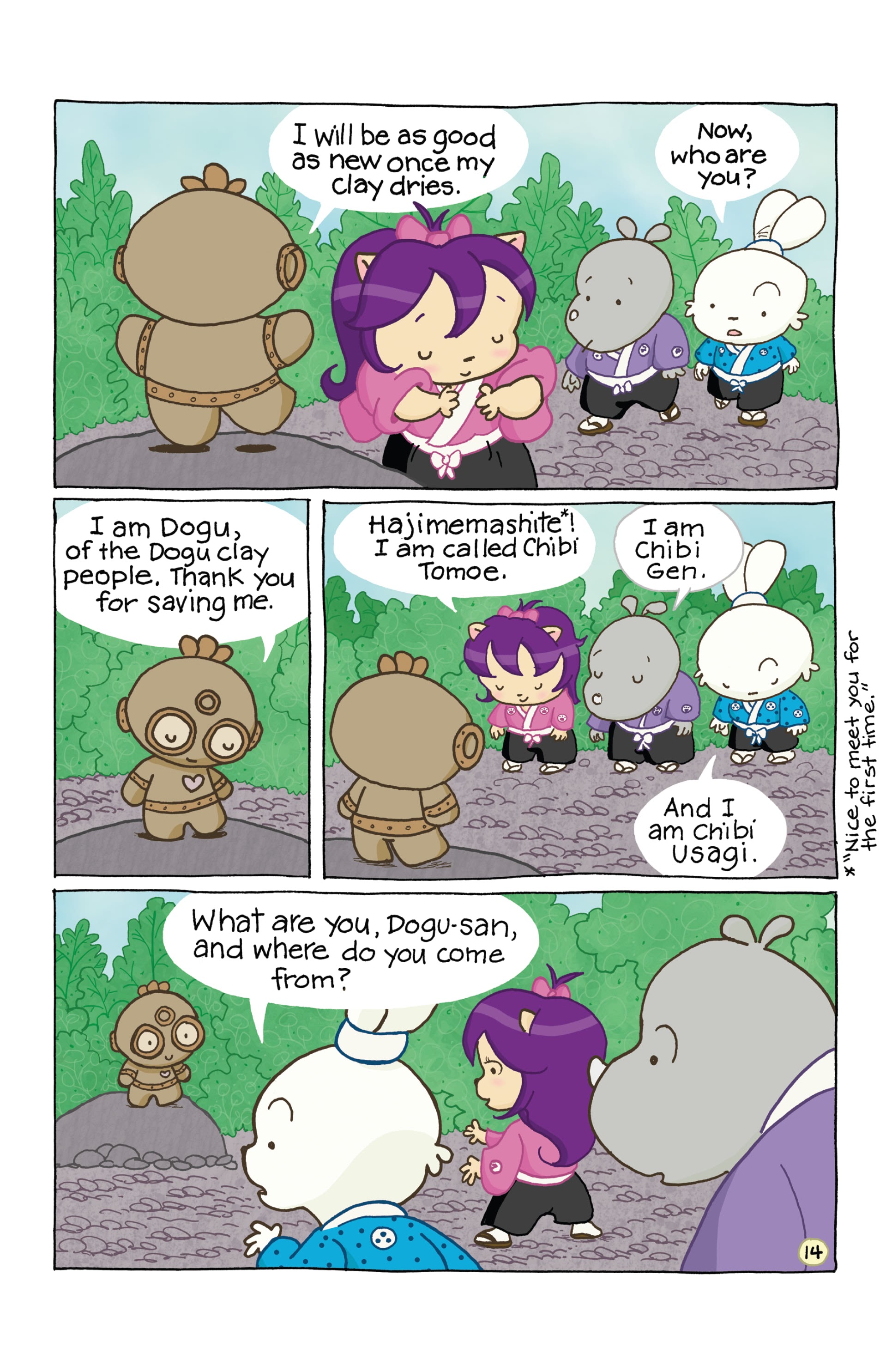 Read online Chibi-Usagi: Attack of the Heebie Chibis comic -  Issue # TPB - 19