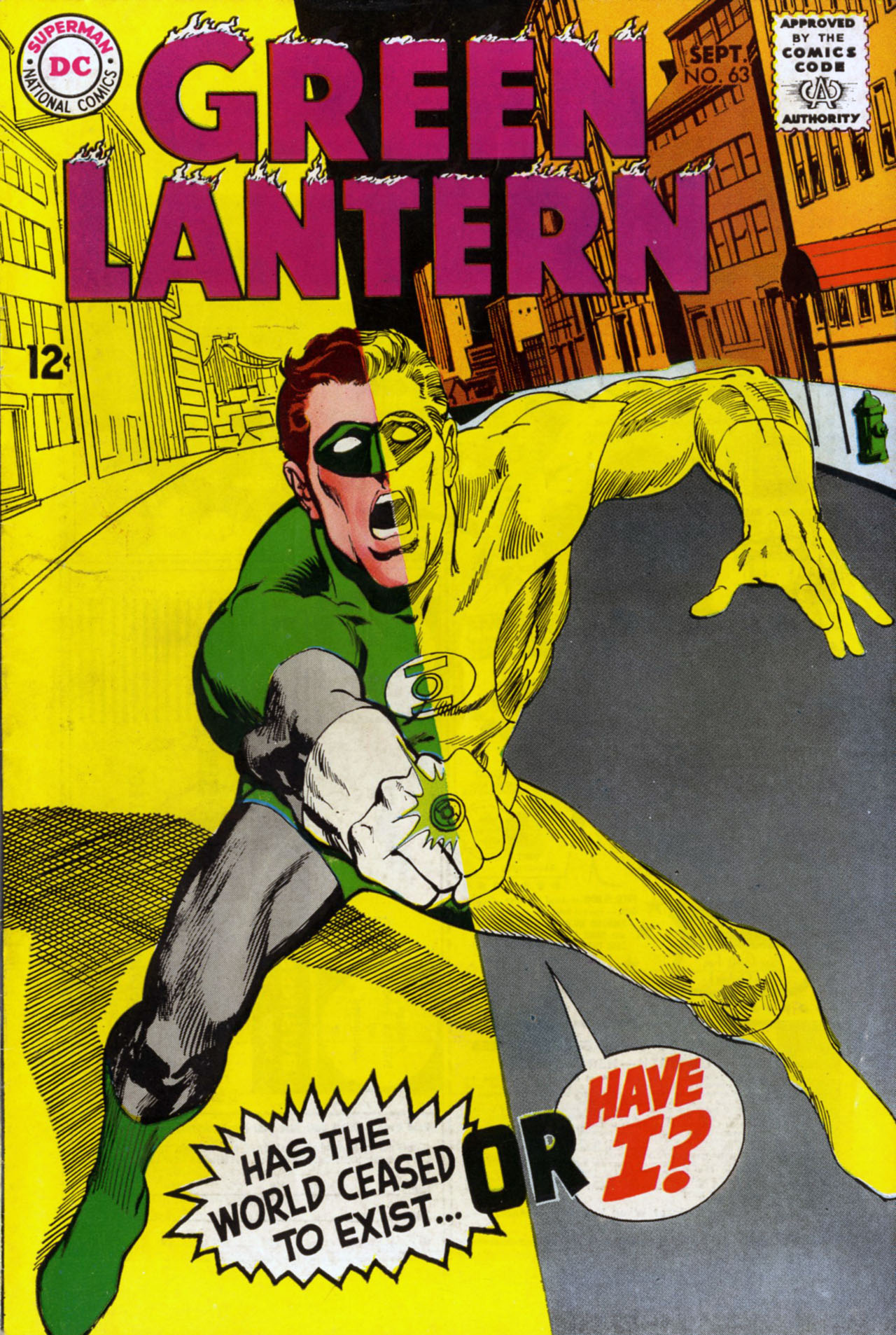 Read online Green Lantern (1960) comic -  Issue #63 - 1