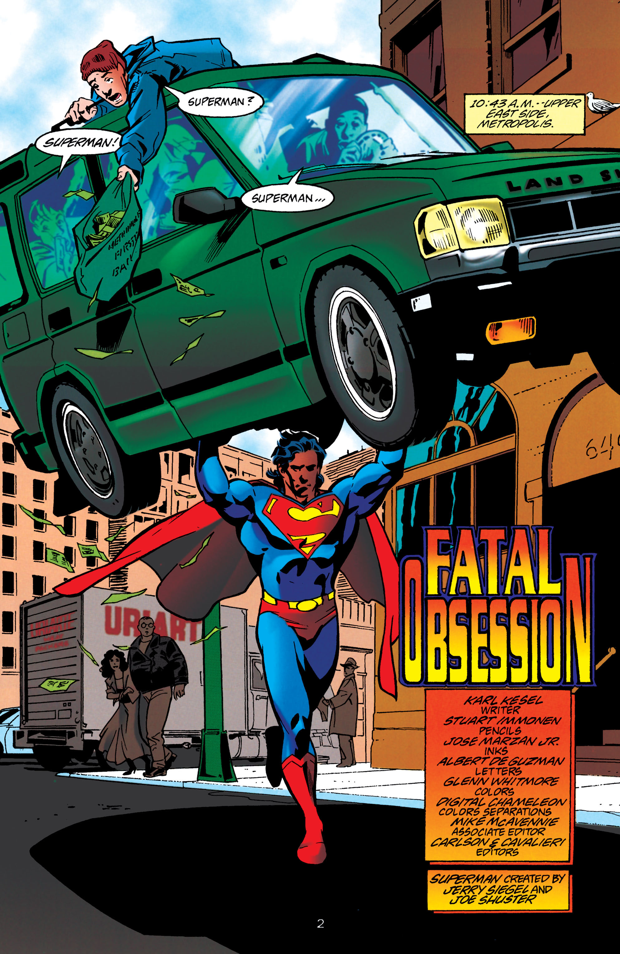 Read online Adventures of Superman (1987) comic -  Issue #538 - 3