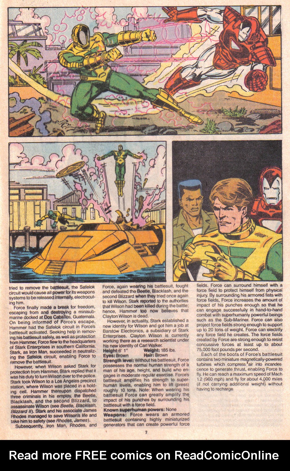 Read online The Official Handbook of the Marvel Universe: Update '89 comic -  Issue #3 - 8