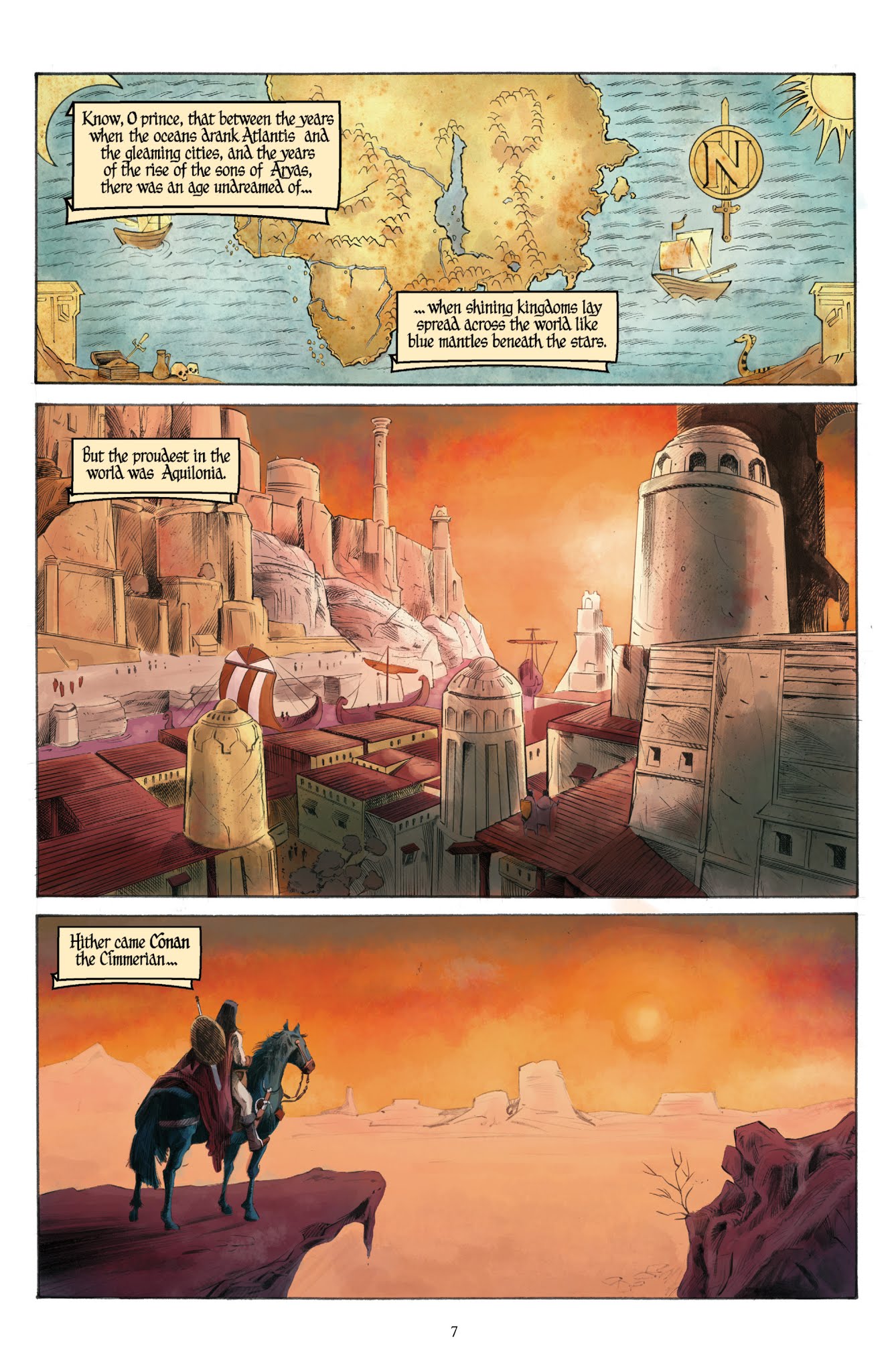 Read online Conan: The Phantoms of the Black Coast comic -  Issue # TPB - 9