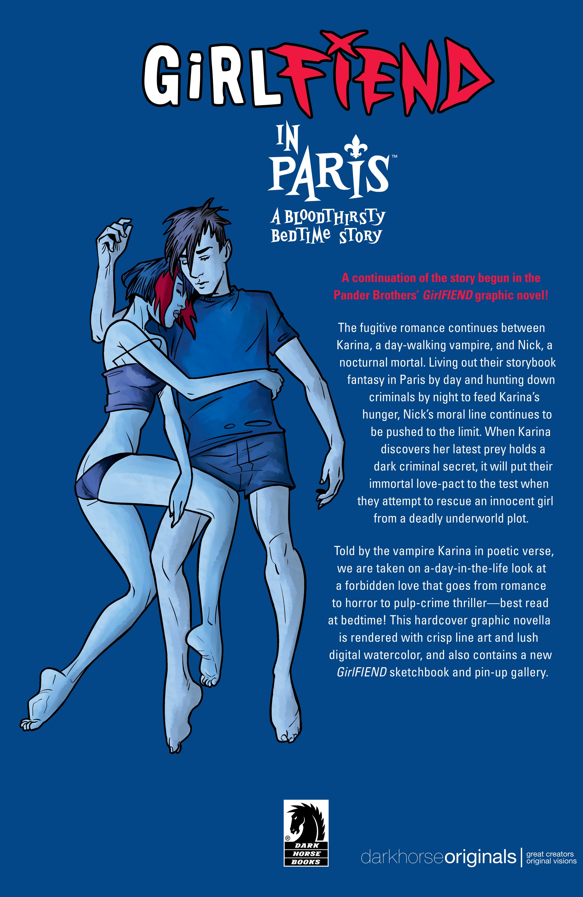 Read online GirlFIEND in Paris: A Bloodthirsty Bedtime Story comic -  Issue # TPB - 71