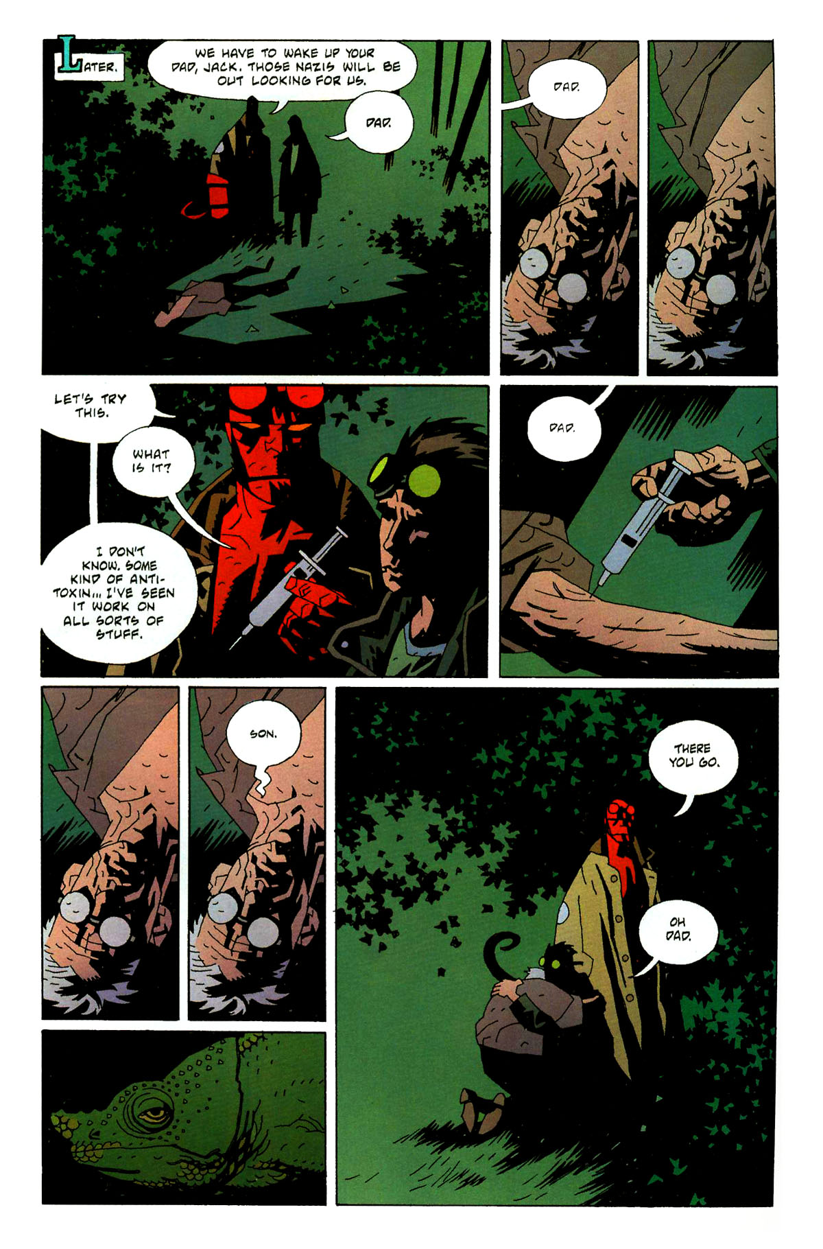 Read online Batman/Hellboy/Starman comic -  Issue #2 - 25