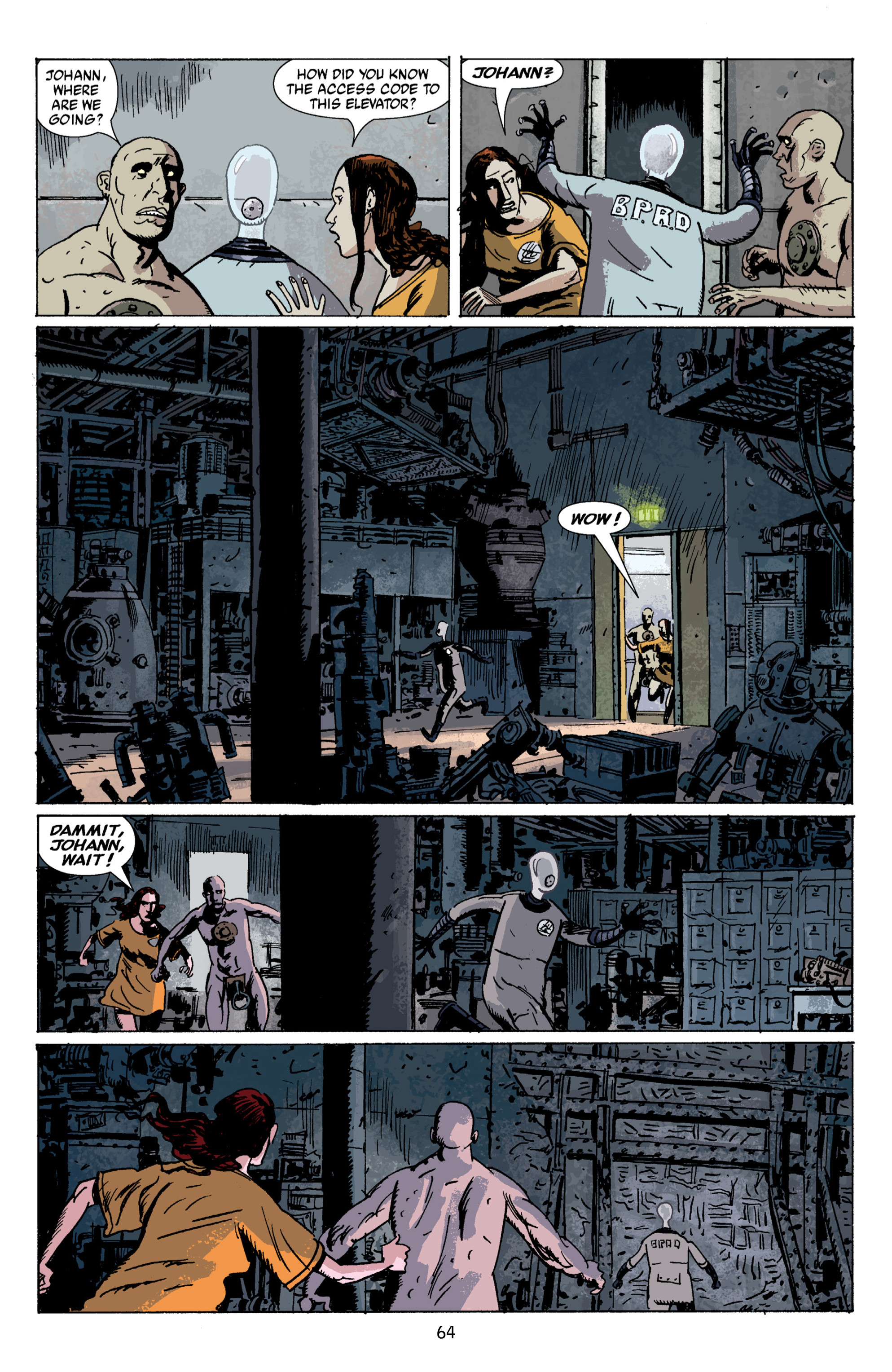 Read online B.P.R.D.: Plague of Frogs (2011) comic -  Issue # TPB 2 (Part 1) - 66