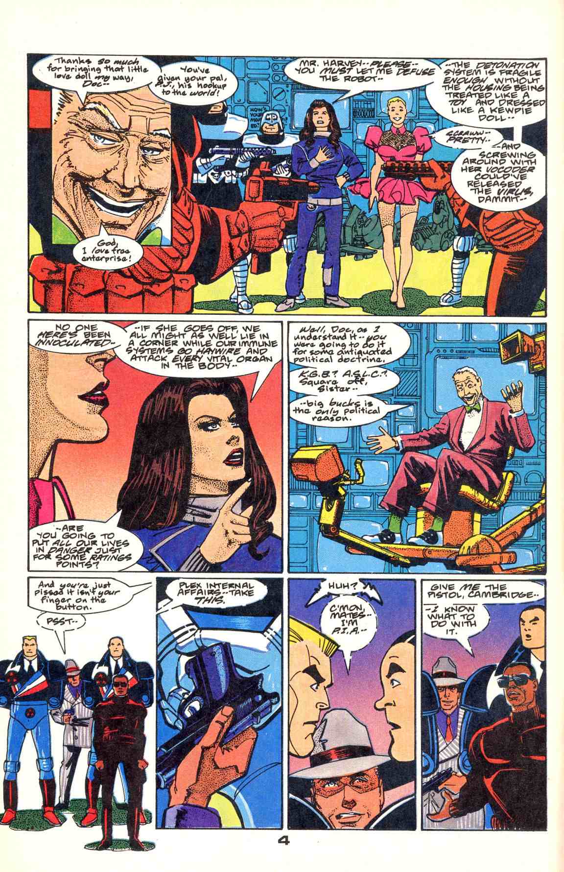 Read online Howard Chaykin's American Flagg comic -  Issue #12 - 6
