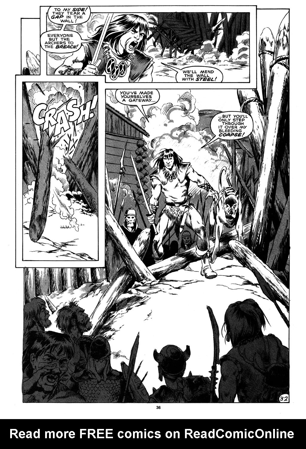 The Savage Sword Of Conan issue 163 - Page 37