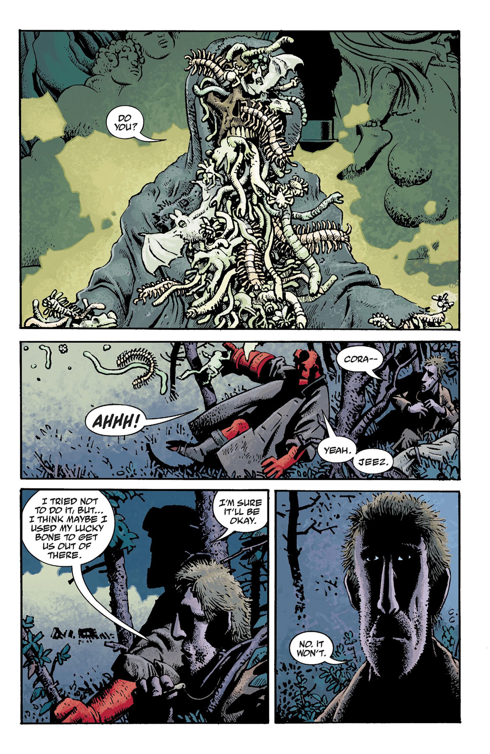 Read online Hellboy: The Crooked Man and Others comic -  Issue # TPB - 47