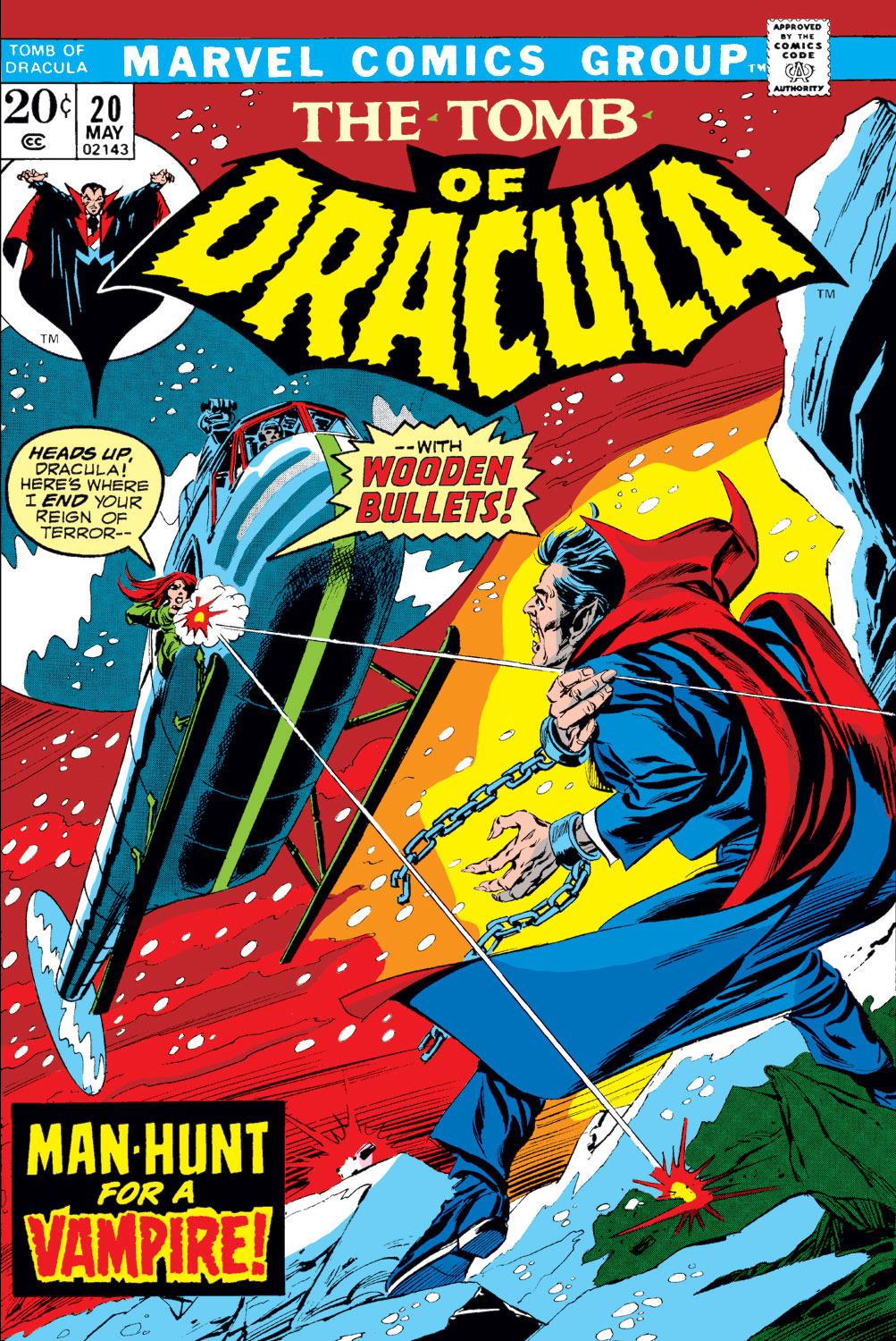 Read online Tomb of Dracula (1972) comic -  Issue #20 - 1