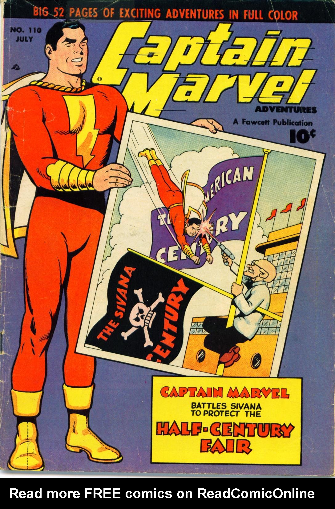 Read online Captain Marvel Adventures comic -  Issue #110 - 1
