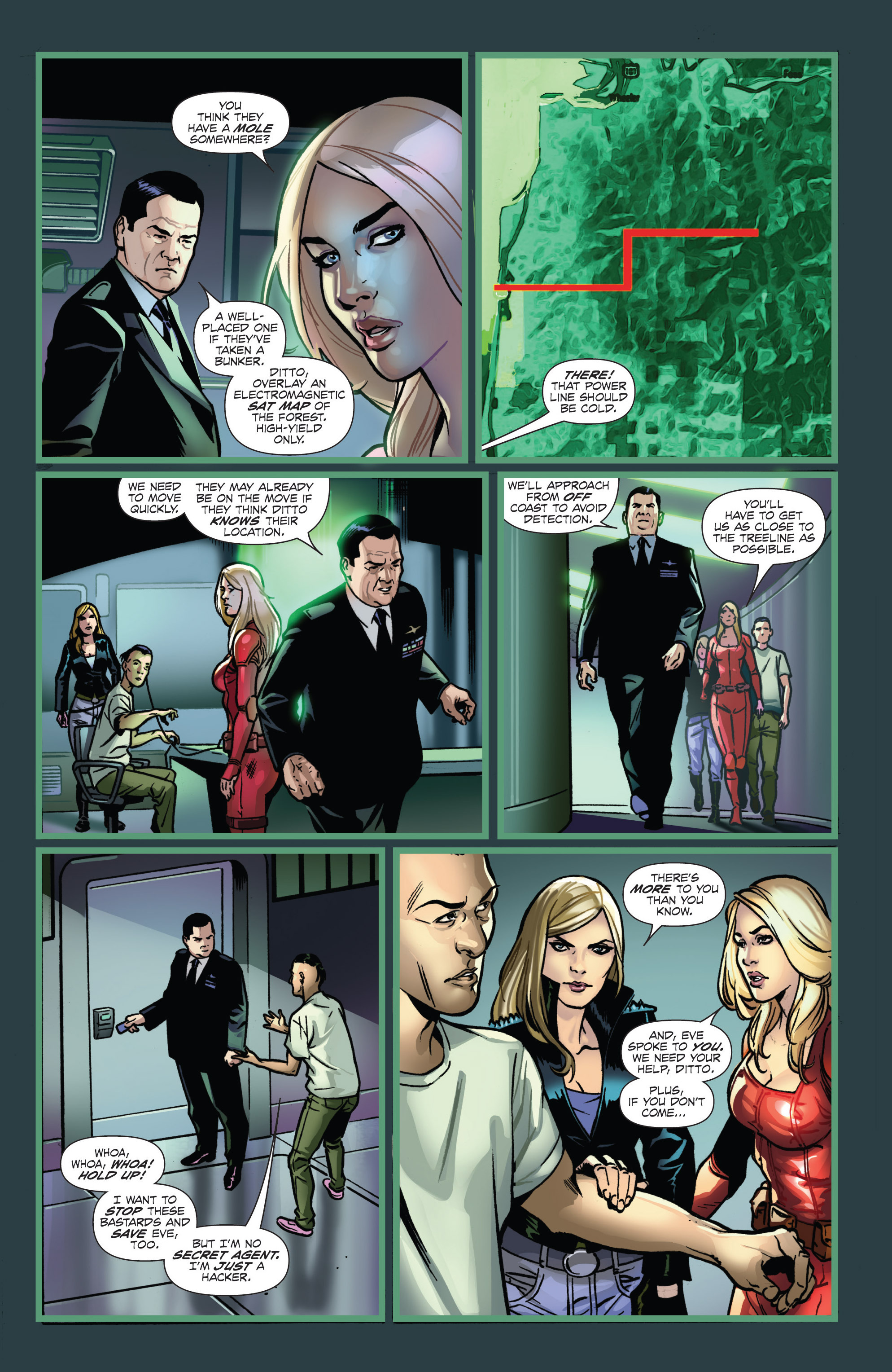 Read online Red Agent comic -  Issue #4 - 5