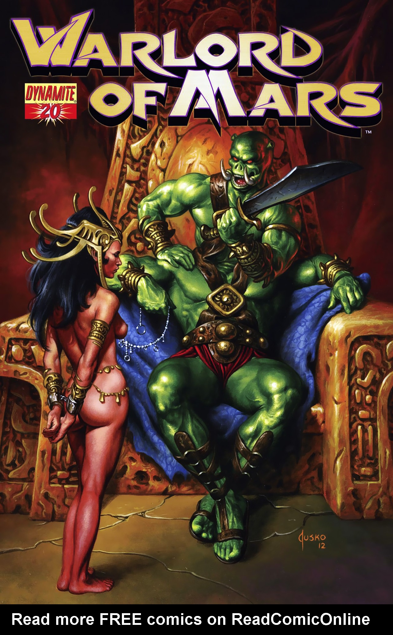 Read online Warlord of Mars comic -  Issue #20 - 1