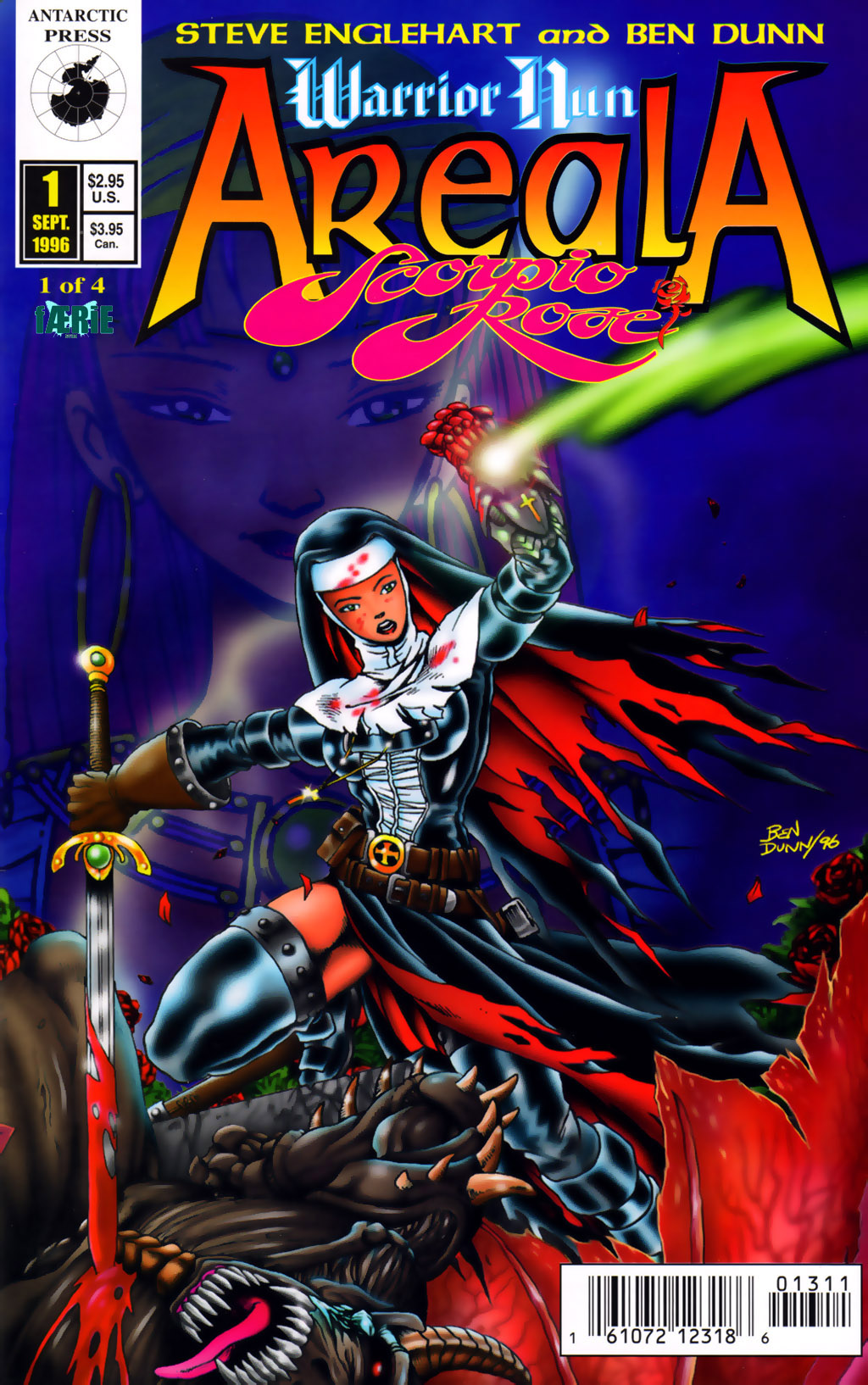 Read online Warrior Nun Areala: Scorpio Rose comic -  Issue #1 - 1