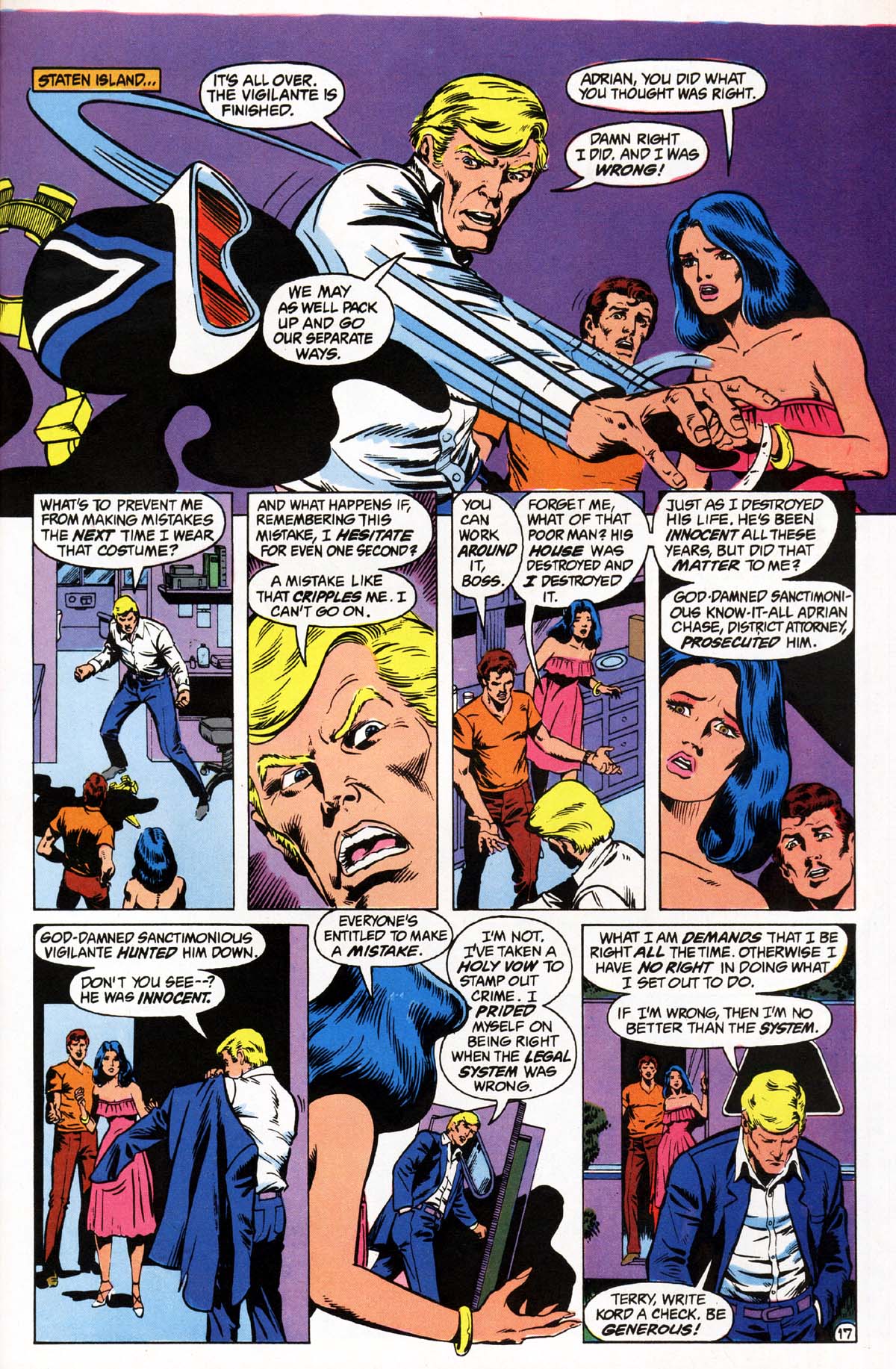 Read online Vigilante (1983) comic -  Issue #2 - 18
