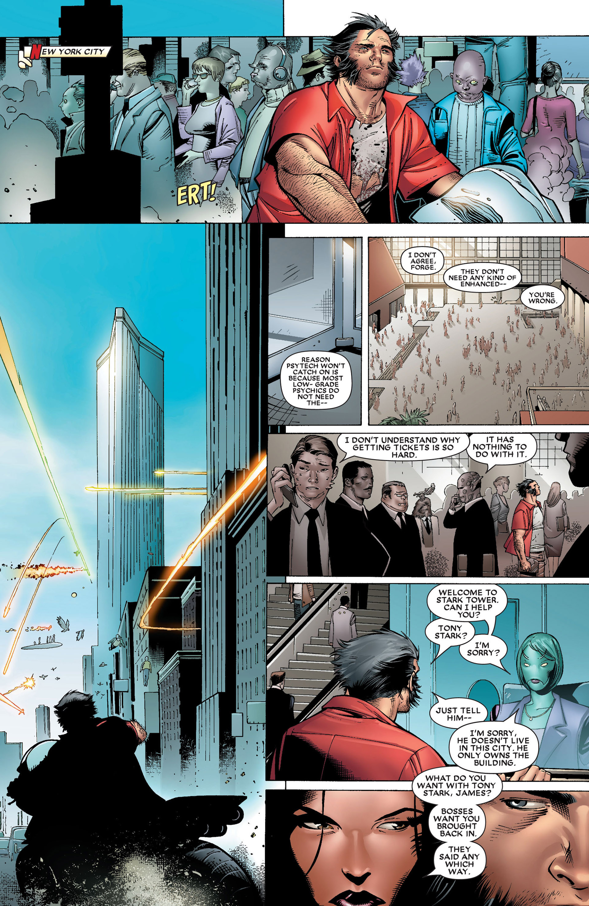 Read online House of M (2005) comic -  Issue #3 - 17