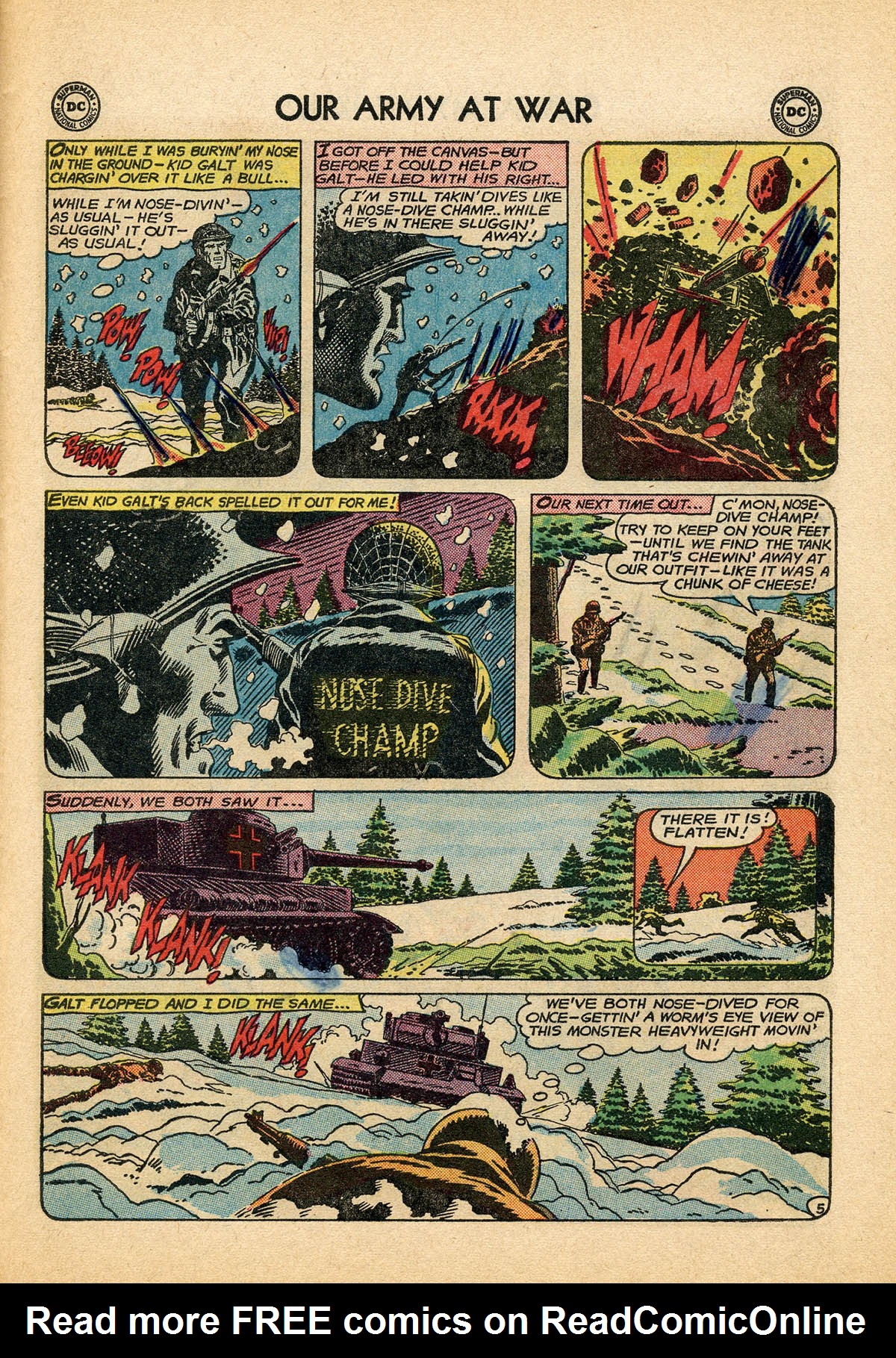 Read online Our Army at War (1952) comic -  Issue #142 - 27