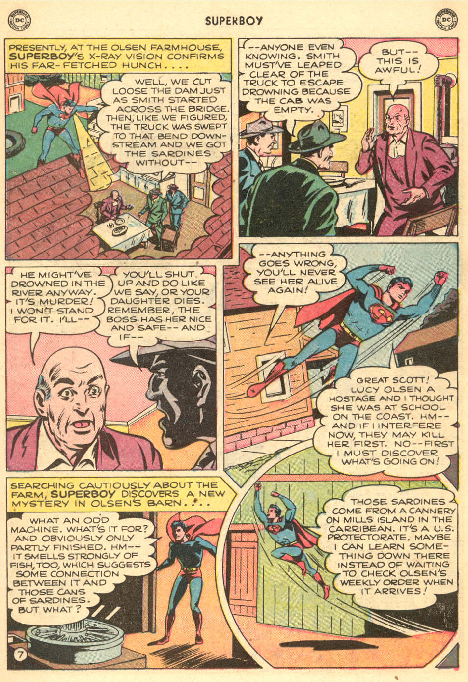Read online Superboy (1949) comic -  Issue #6 - 18