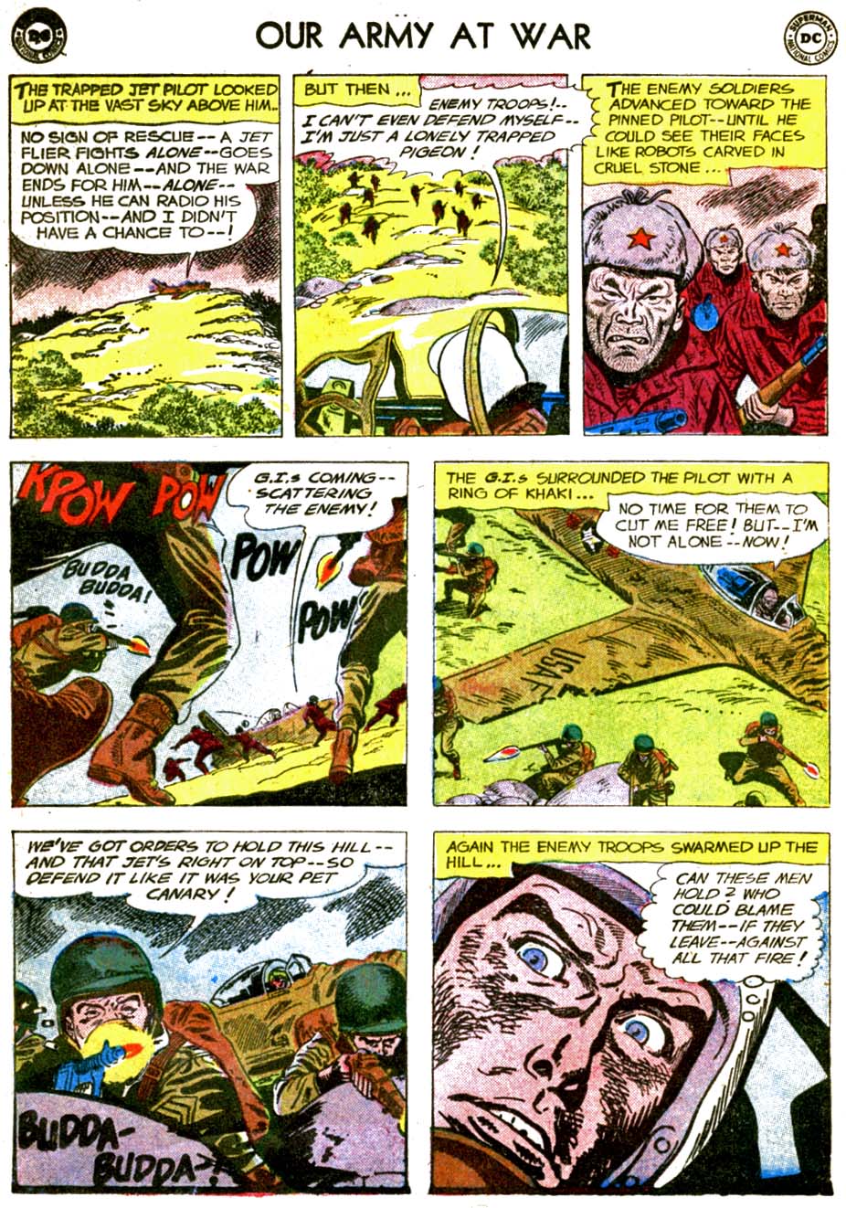Read online Our Army at War (1952) comic -  Issue #82 - 22
