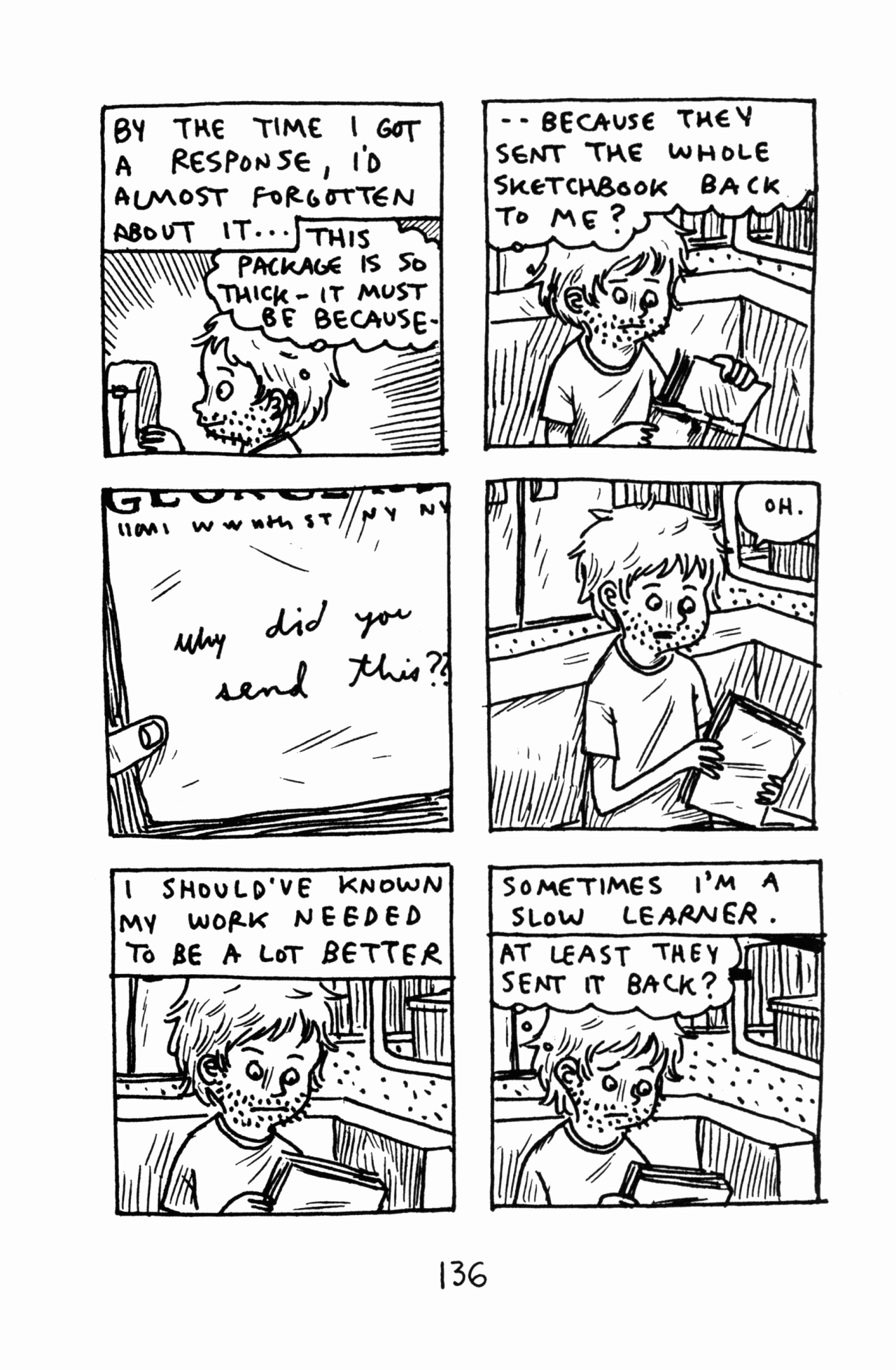 Read online Funny Misshapen Body: A Memoir comic -  Issue # TPB (Part 2) - 37