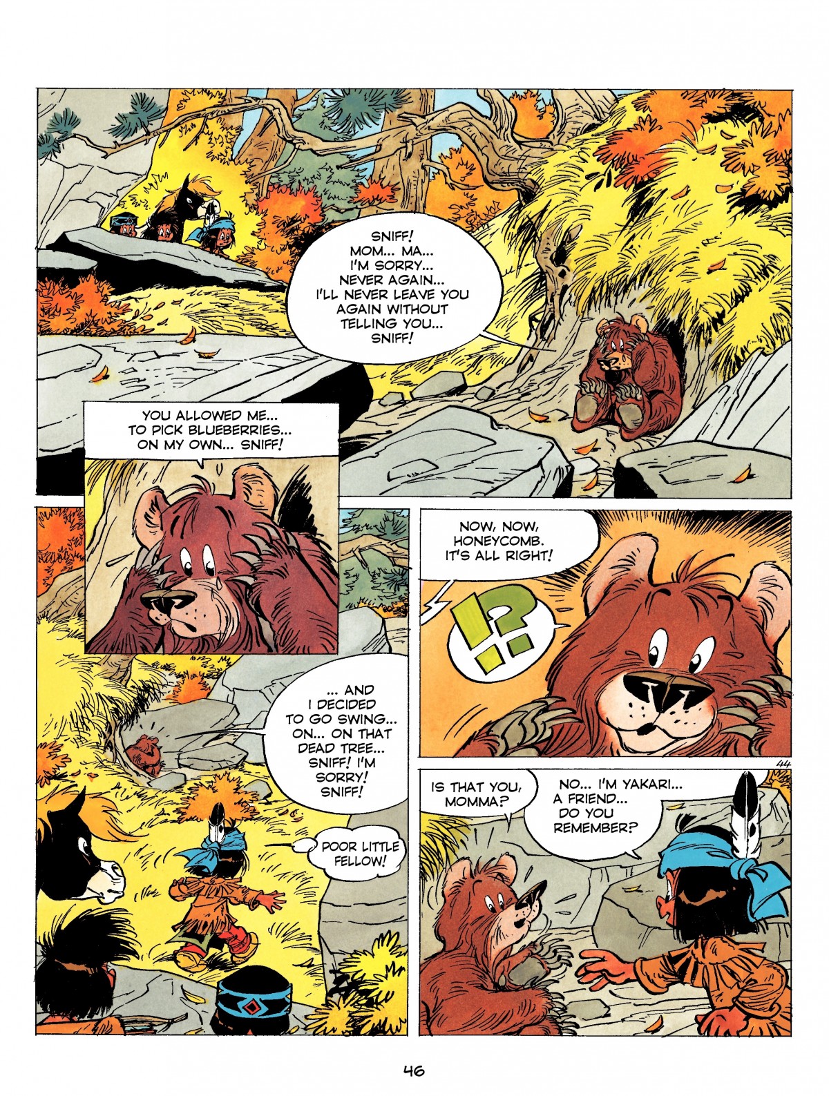 Read online Yakari comic -  Issue #10 - 46