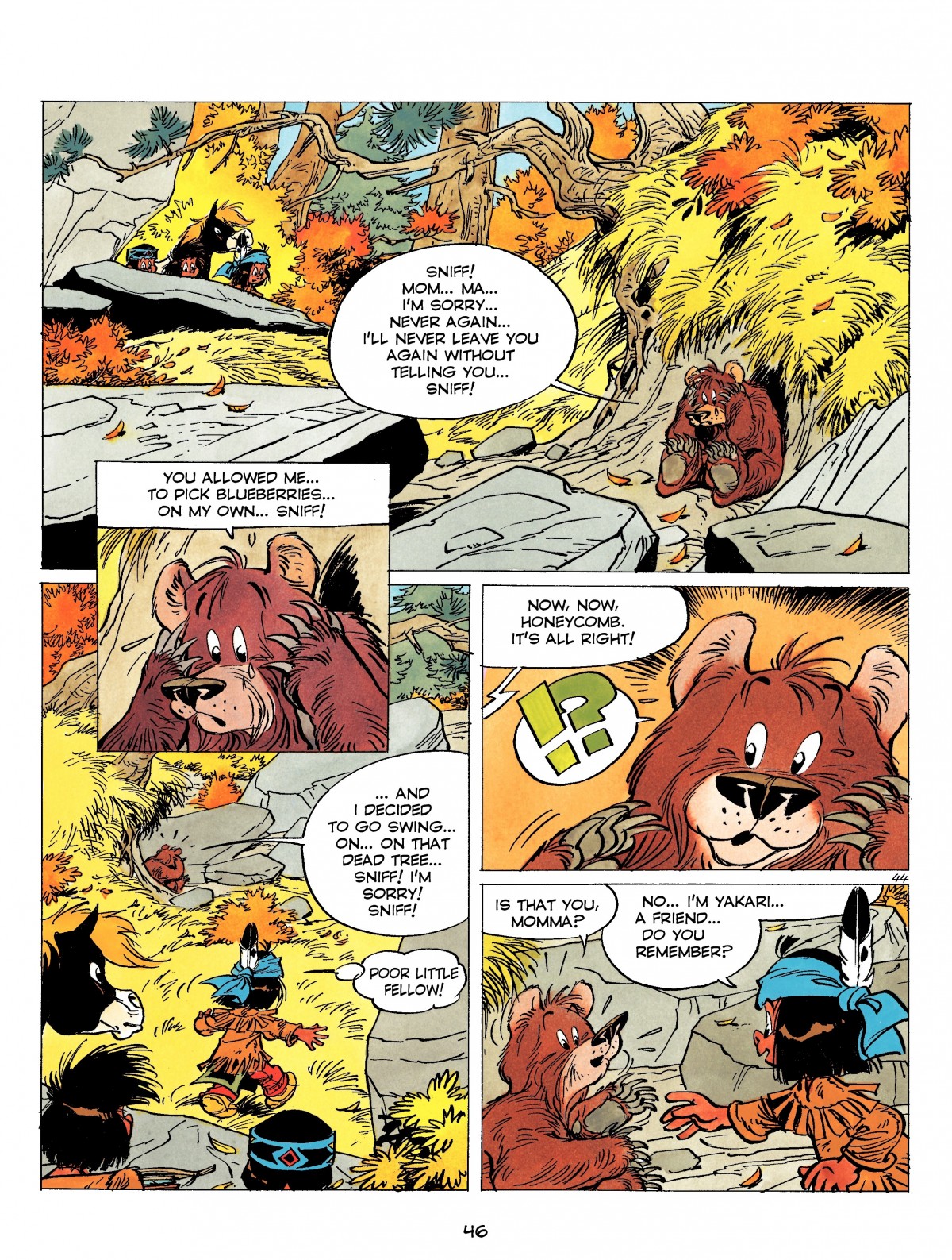 Yakari issue 10 - Page 46