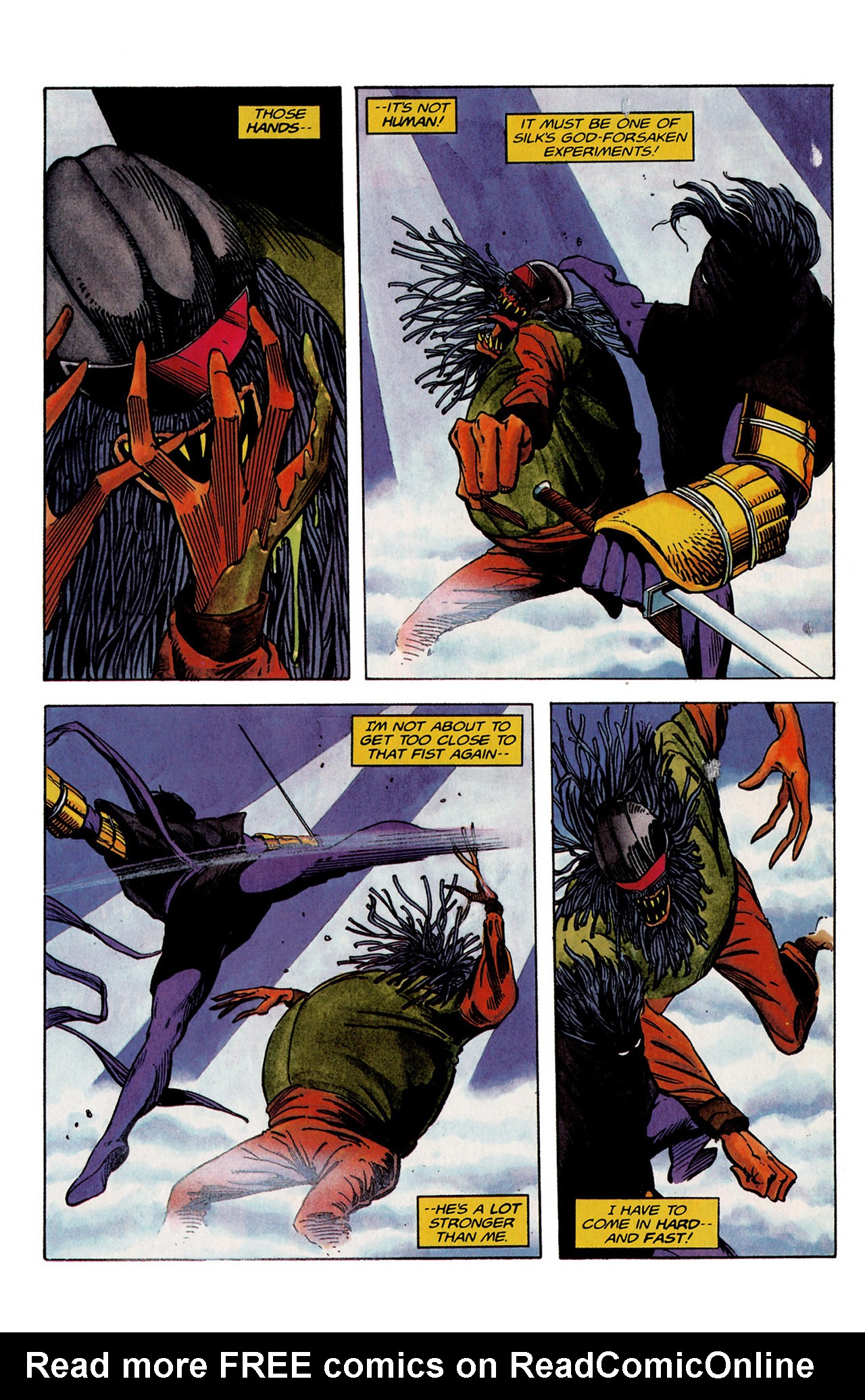 Read online Ninjak (1994) comic -  Issue #6 - 20