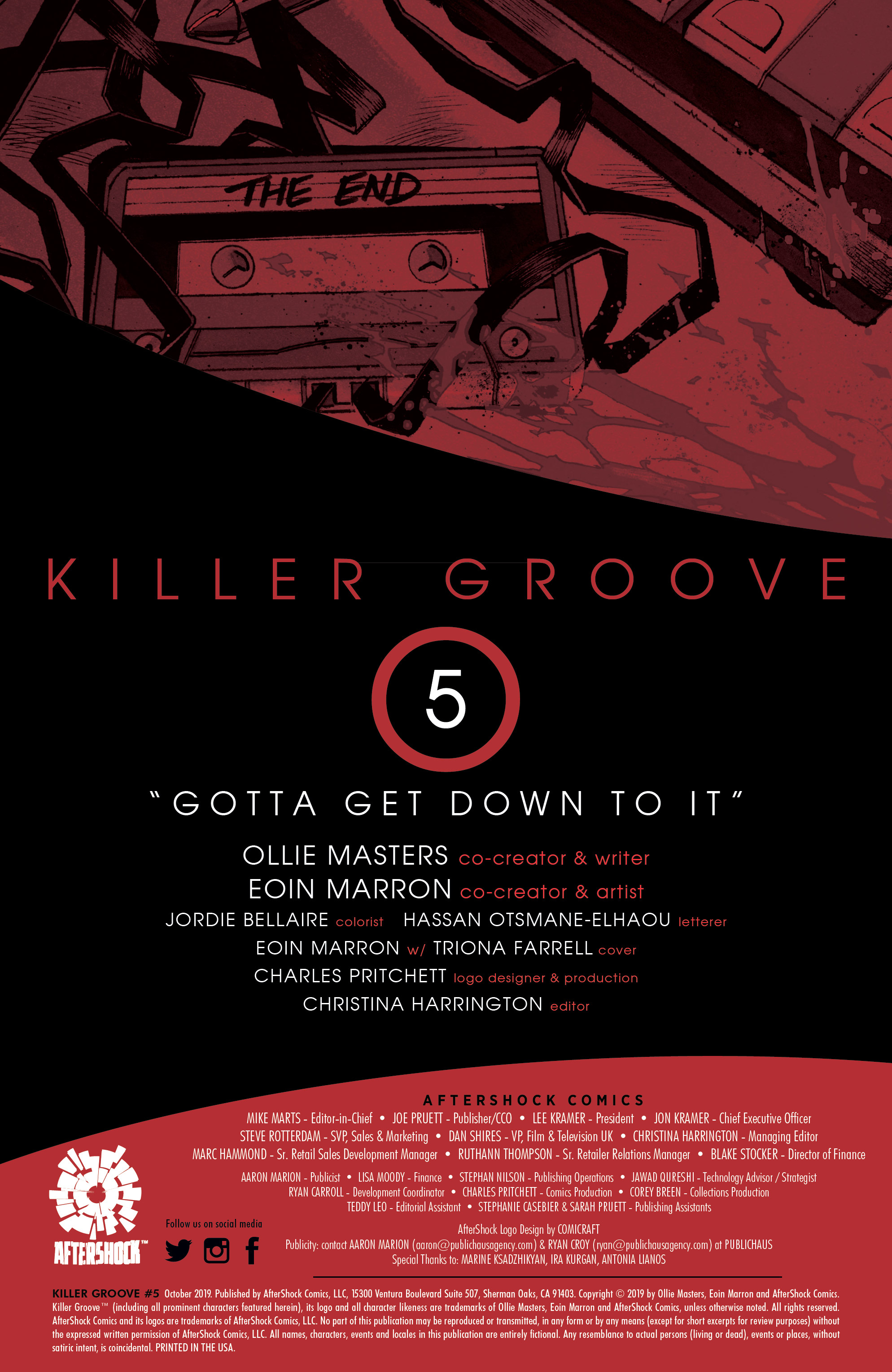 Read online Killer Groove comic -  Issue #5 - 2