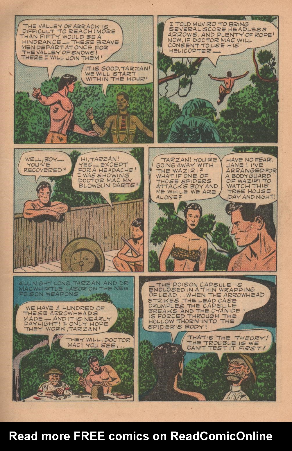 Read online Tarzan (1948) comic -  Issue #30 - 9