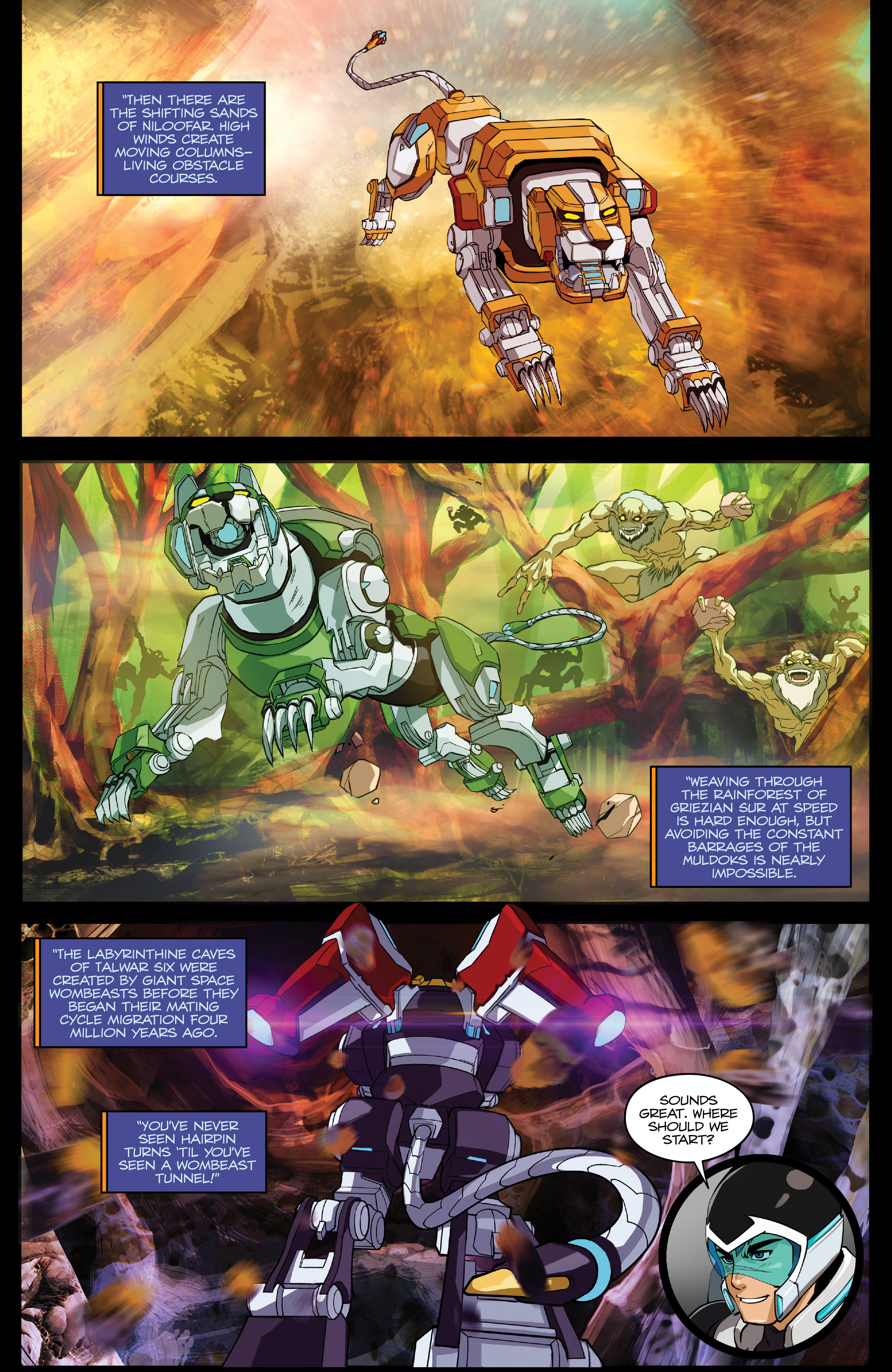 Read online Voltron: Legendary Defender comic -  Issue #1 - 7