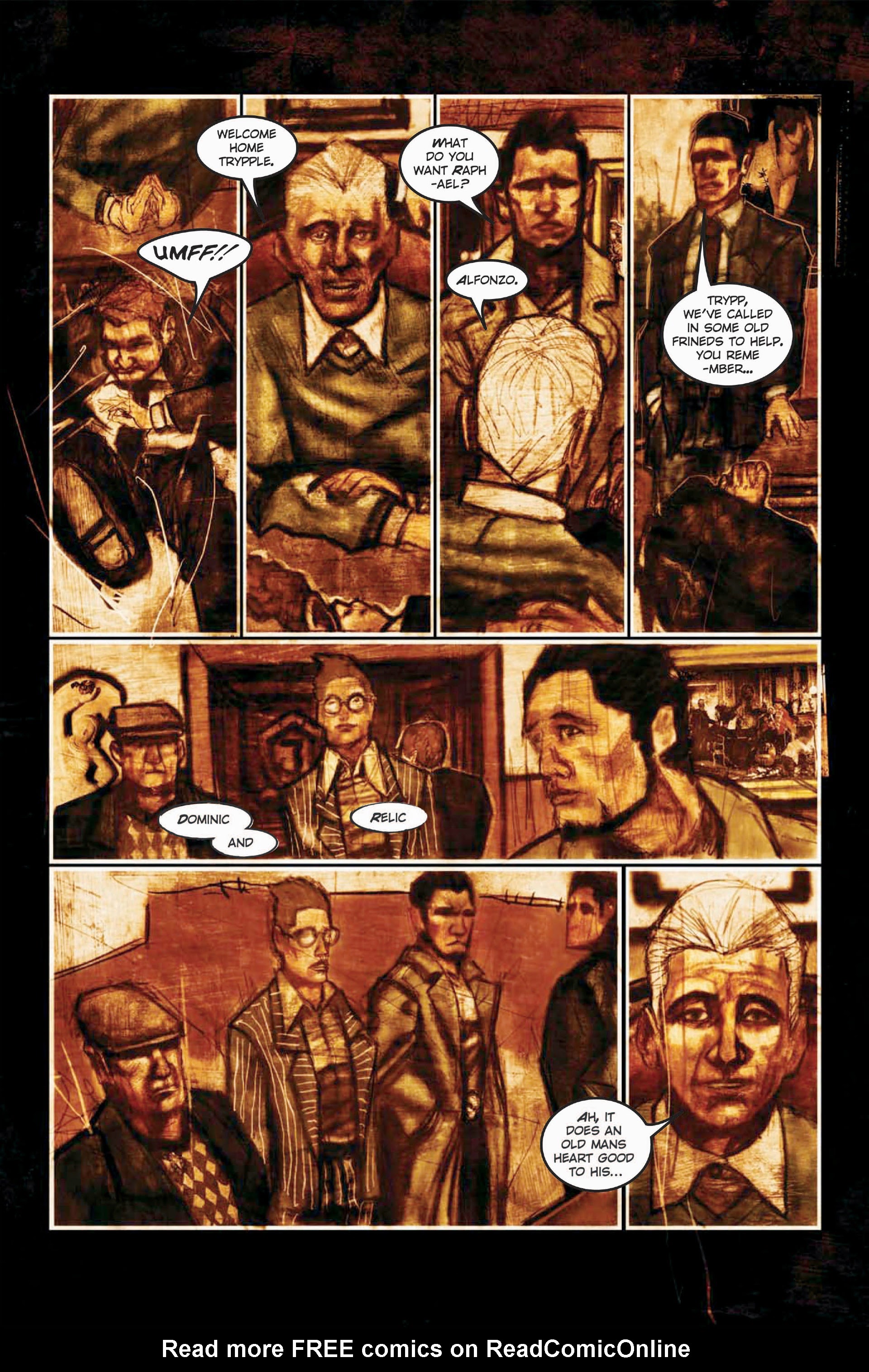 Read online Trenchcoats, Cigarettes and Shotguns comic -  Issue #2 - 10