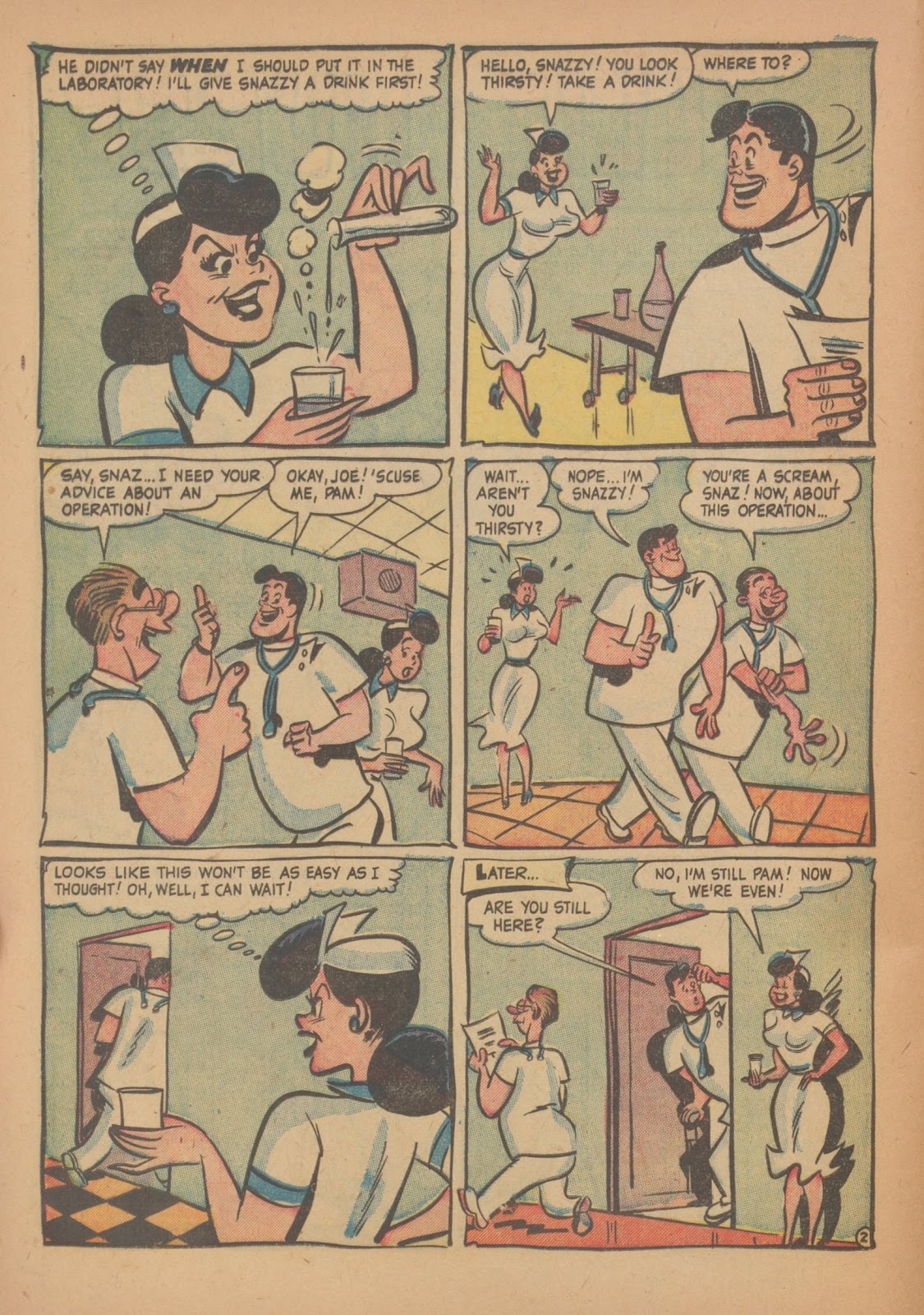 Read online Nellie The Nurse (1945) comic -  Issue #34 - 24