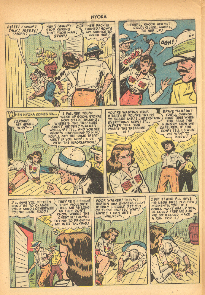 Read online Nyoka the Jungle Girl (1945) comic -  Issue #38 - 44
