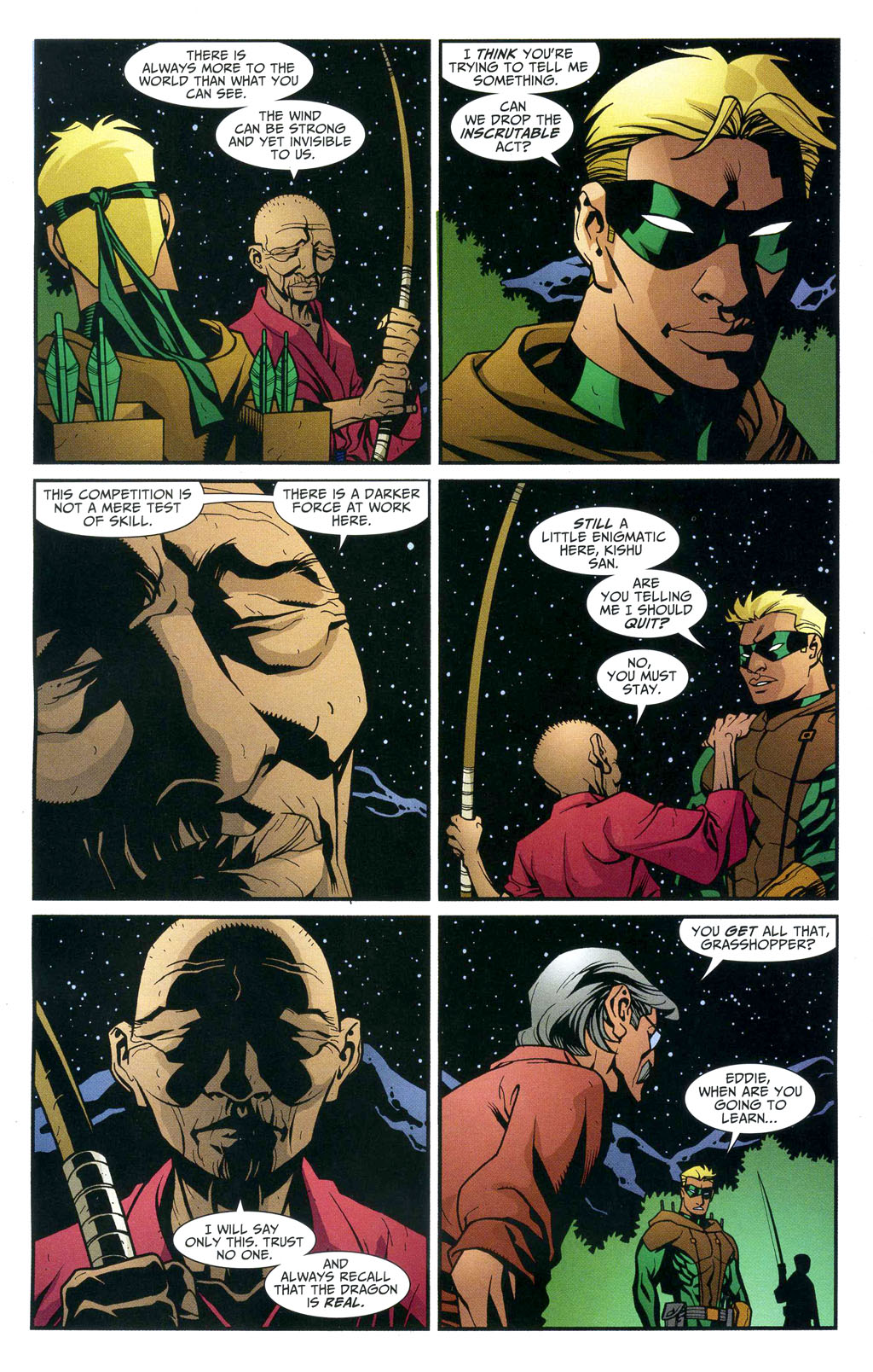 Read online Connor Hawke:  Dragon's Blood comic -  Issue #3 - 9