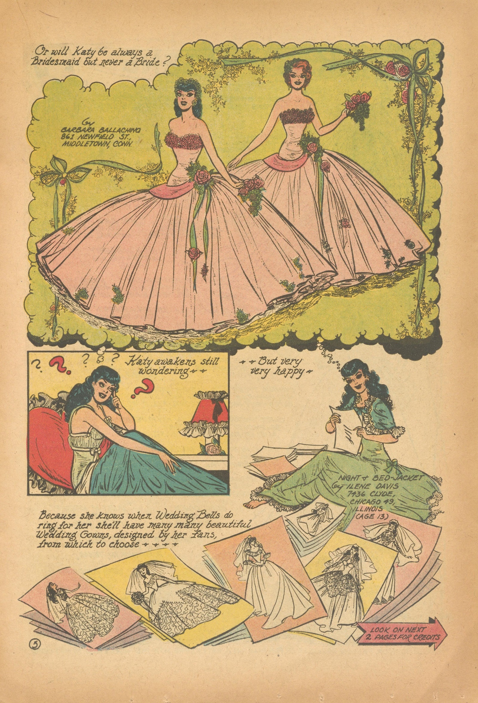 Read online Katy Keene (1949) comic -  Issue #42 - 17