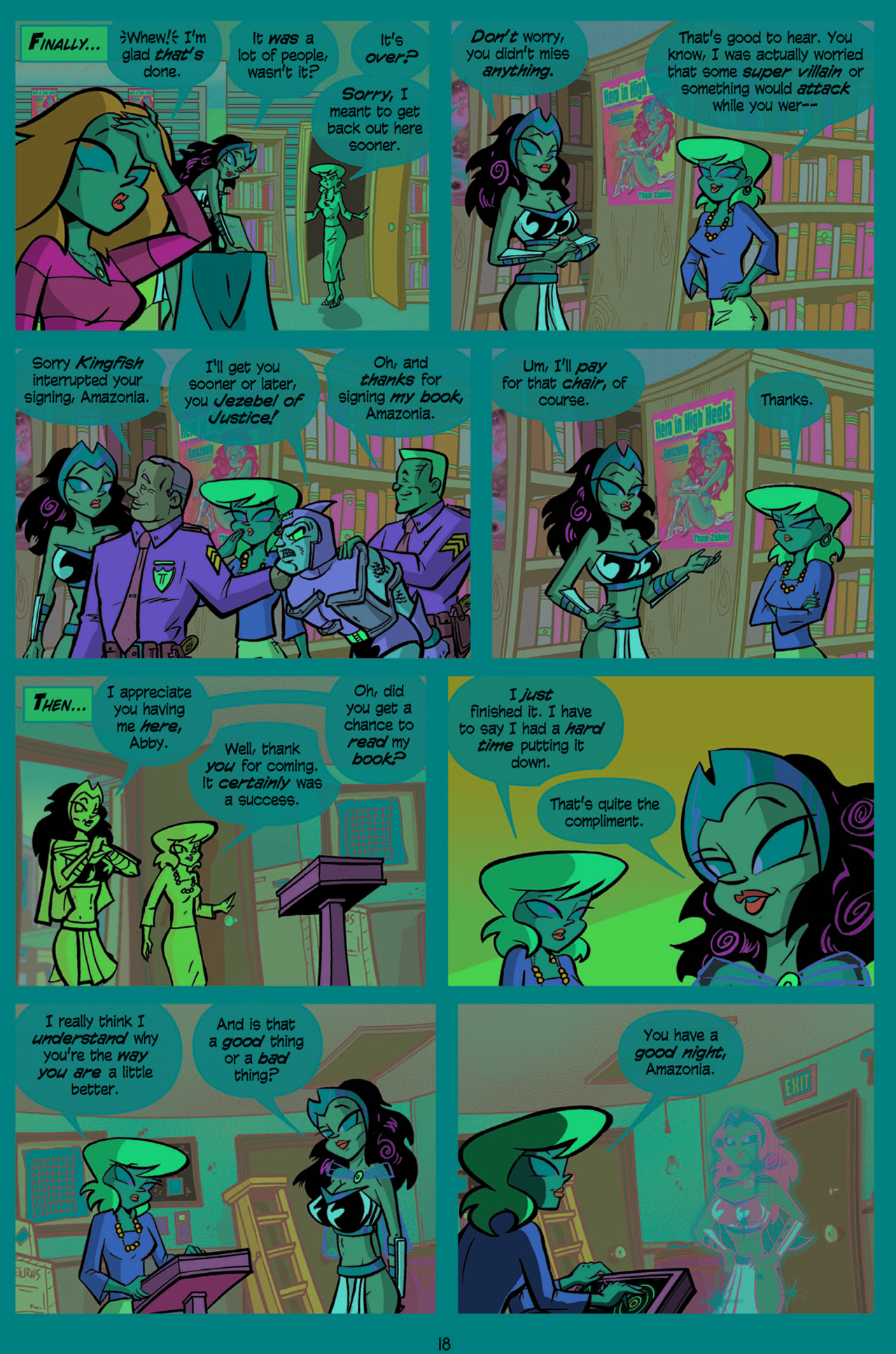 Read online Love and Capes comic -  Issue #6 - 20