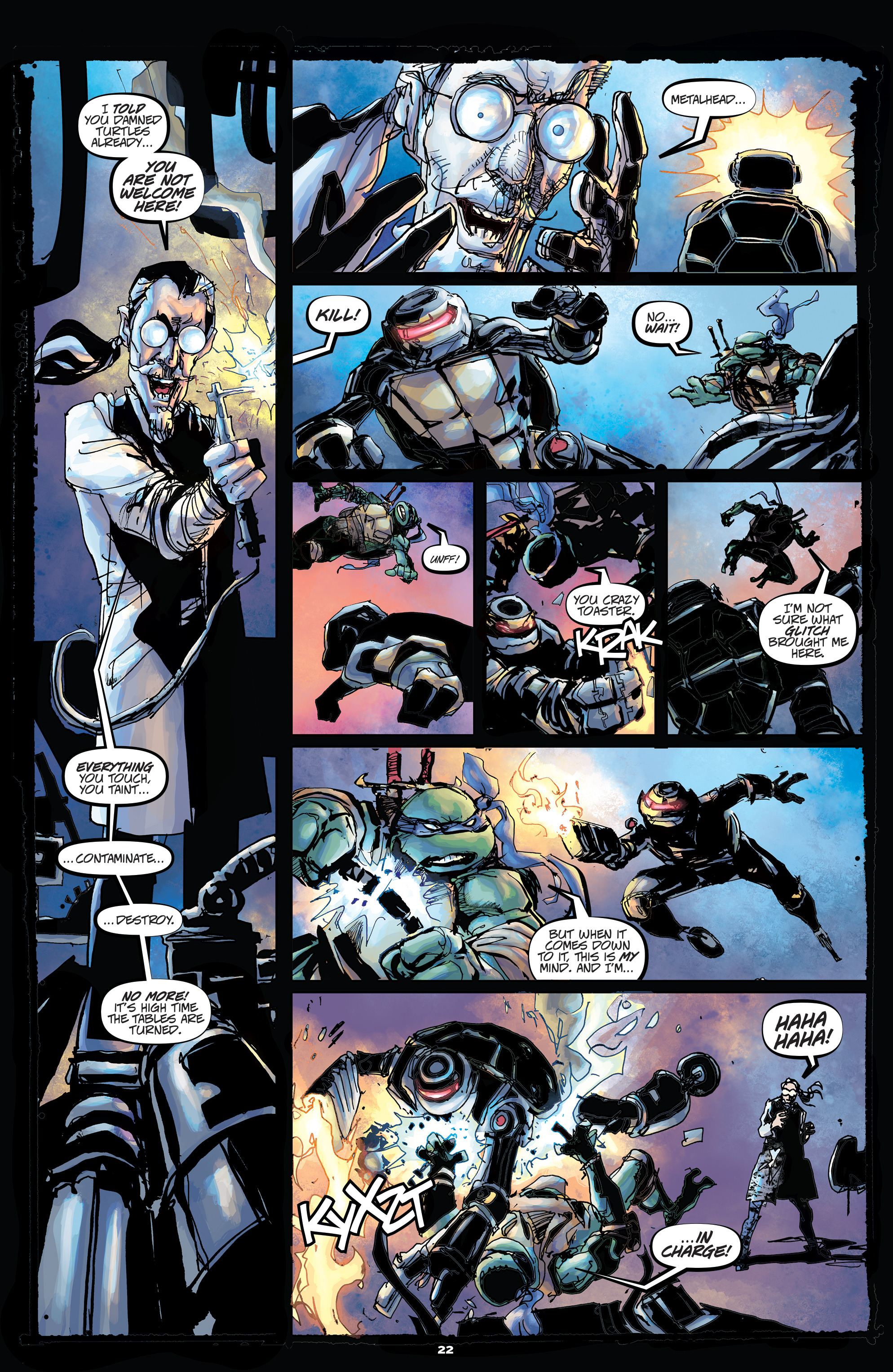 Read online Teenage Mutant Ninja Turtles Universe comic -  Issue #4 - 24