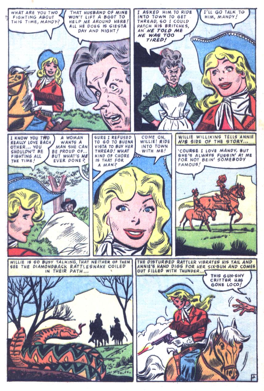 Read online Annie Oakley comic -  Issue #11 - 4