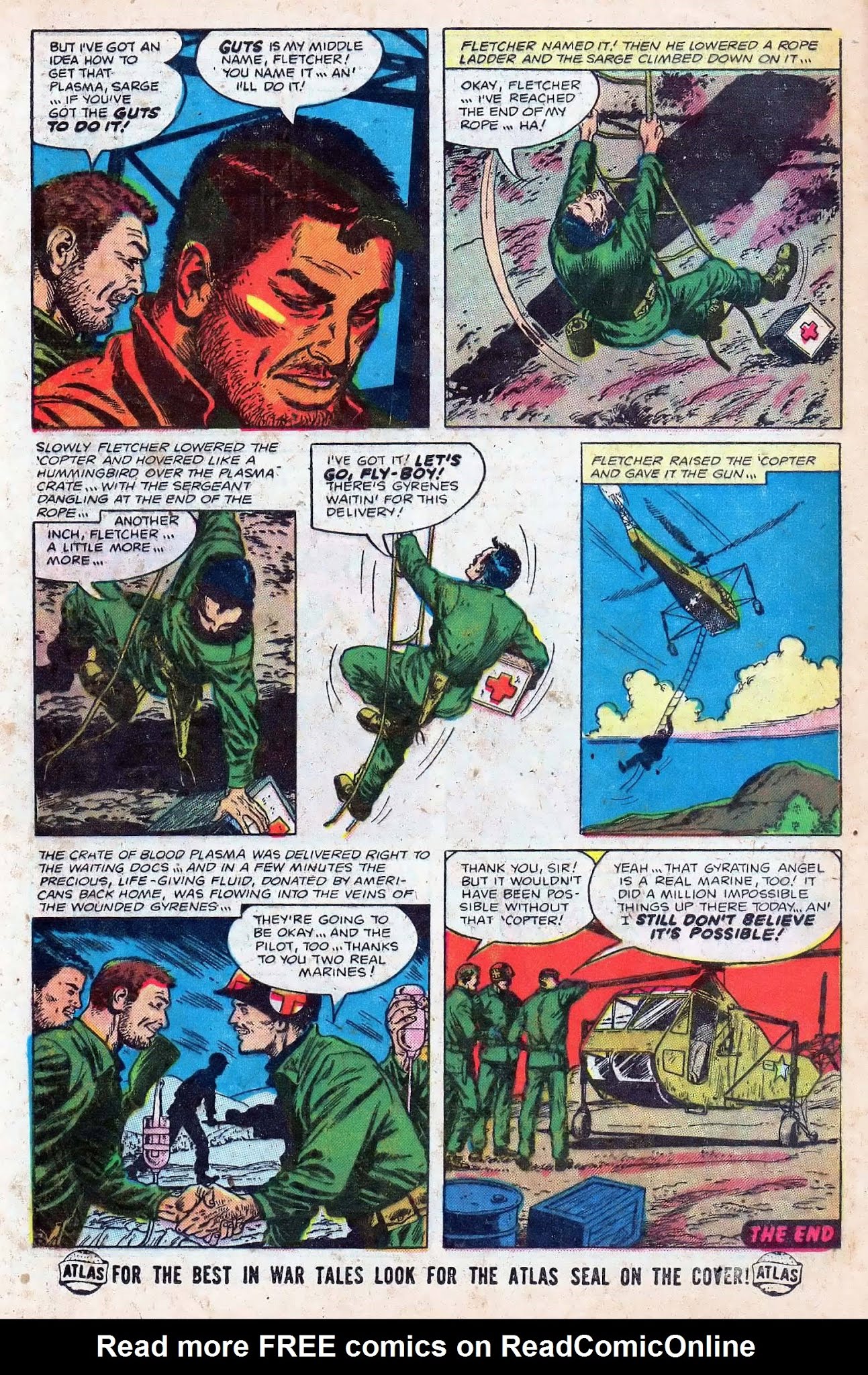 Read online Combat (1952) comic -  Issue #4 - 32